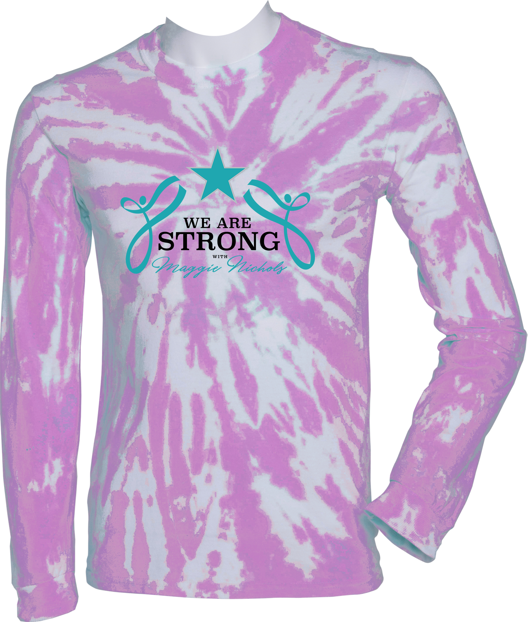 Tie-Dye Long Sleeves - 2024 We Are Strong with Maggie Nichols