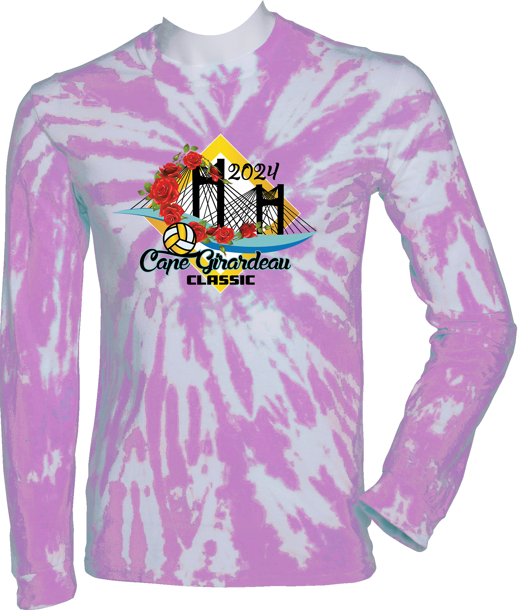 Tie-Dye Long Sleeves - 2024 Cape Girardeau Classic