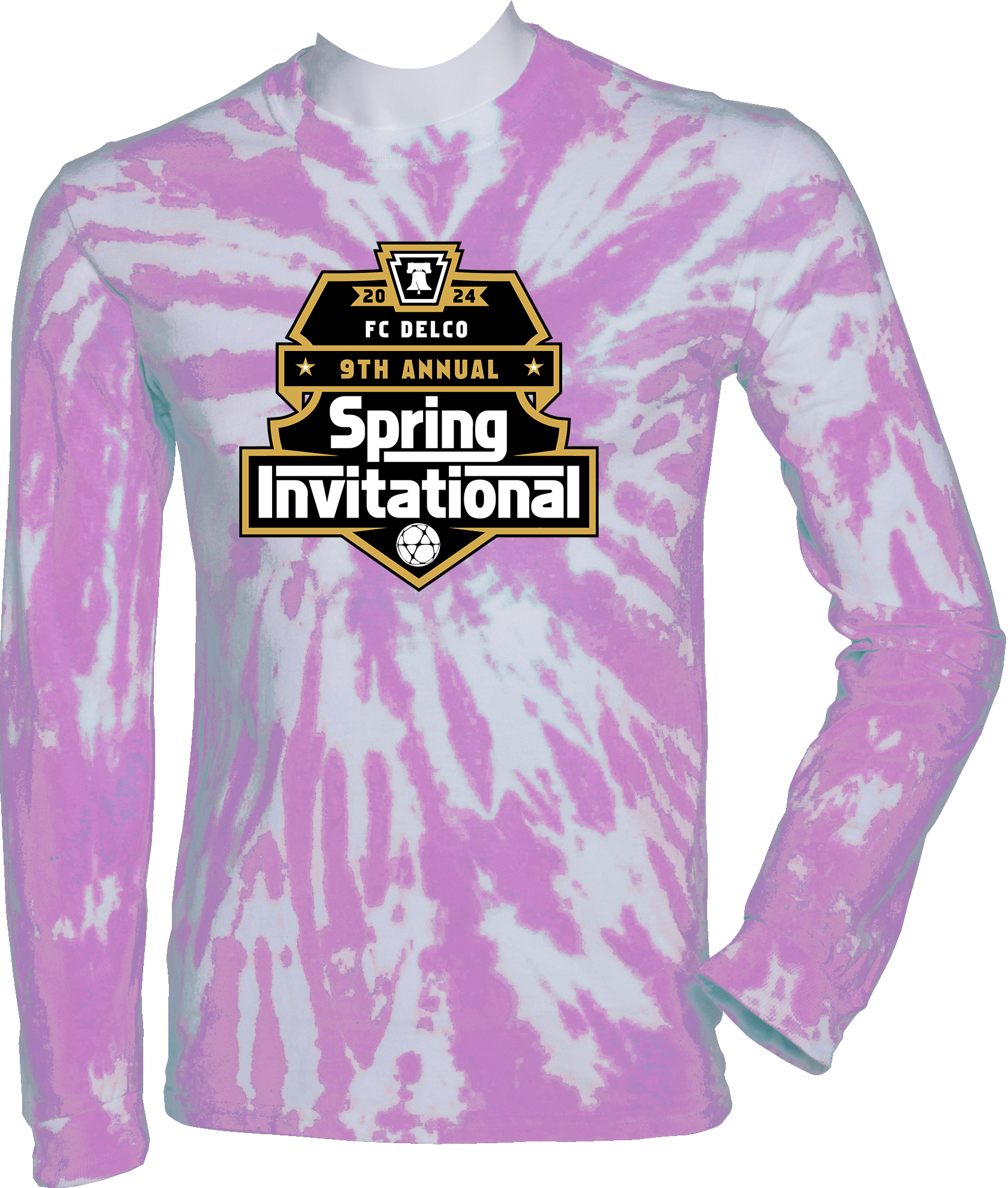 Tie-Dye Long Sleeves - 2024 9th Annual FC DELCO Spring Invitational