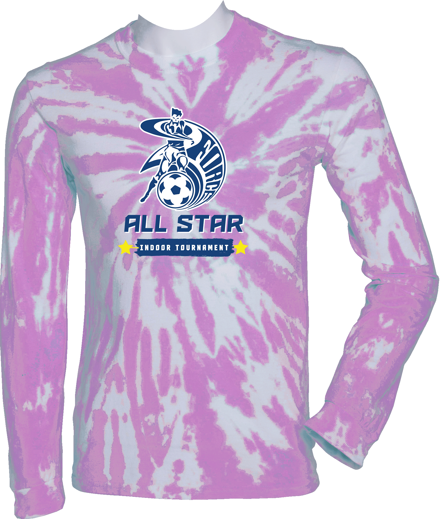 Tie-Dye Long Sleeves - 2024 Force Indoor Boys All Star Classic