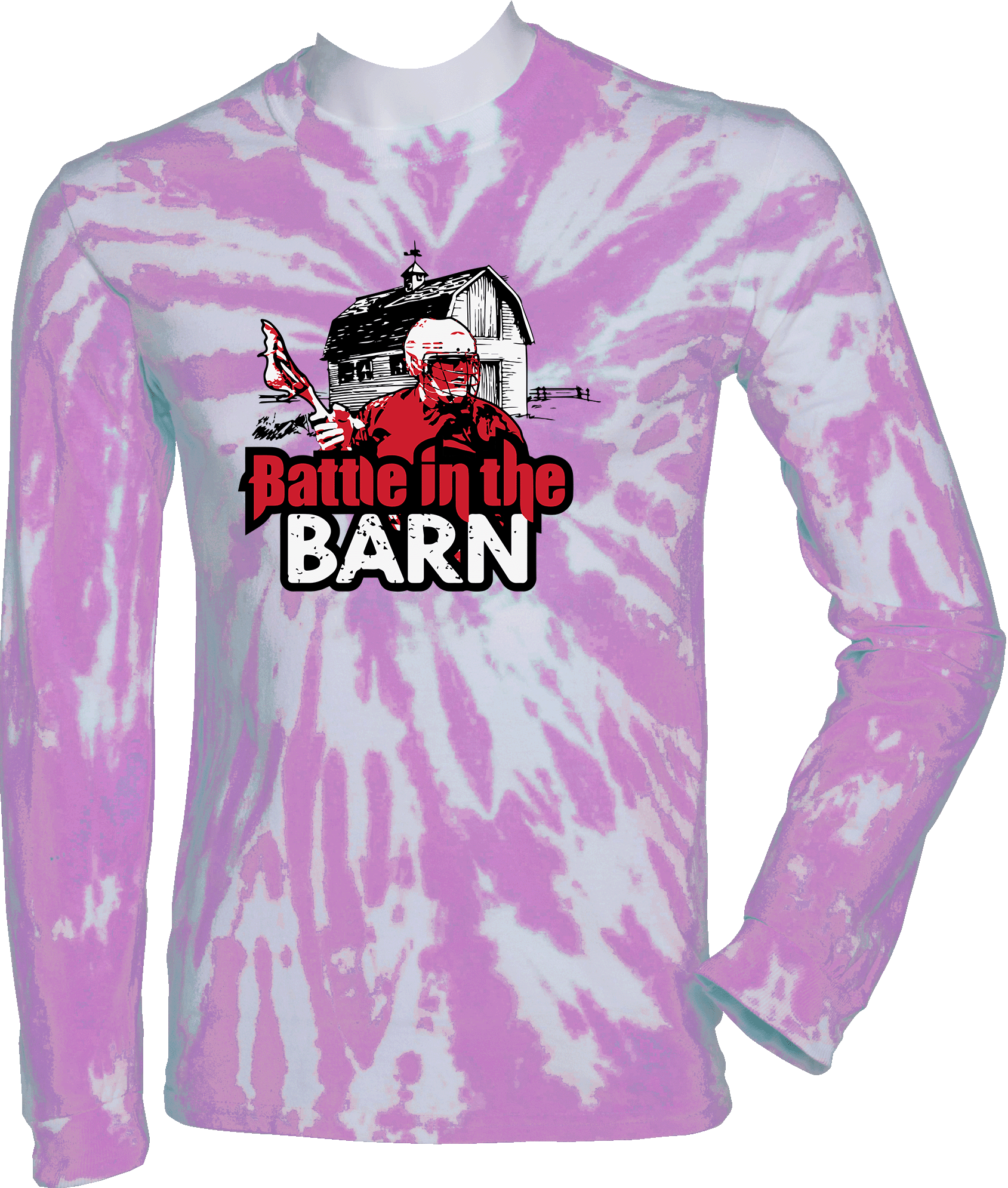 Tie-Dye Long Sleeves - 2024 Battle In The Barn
