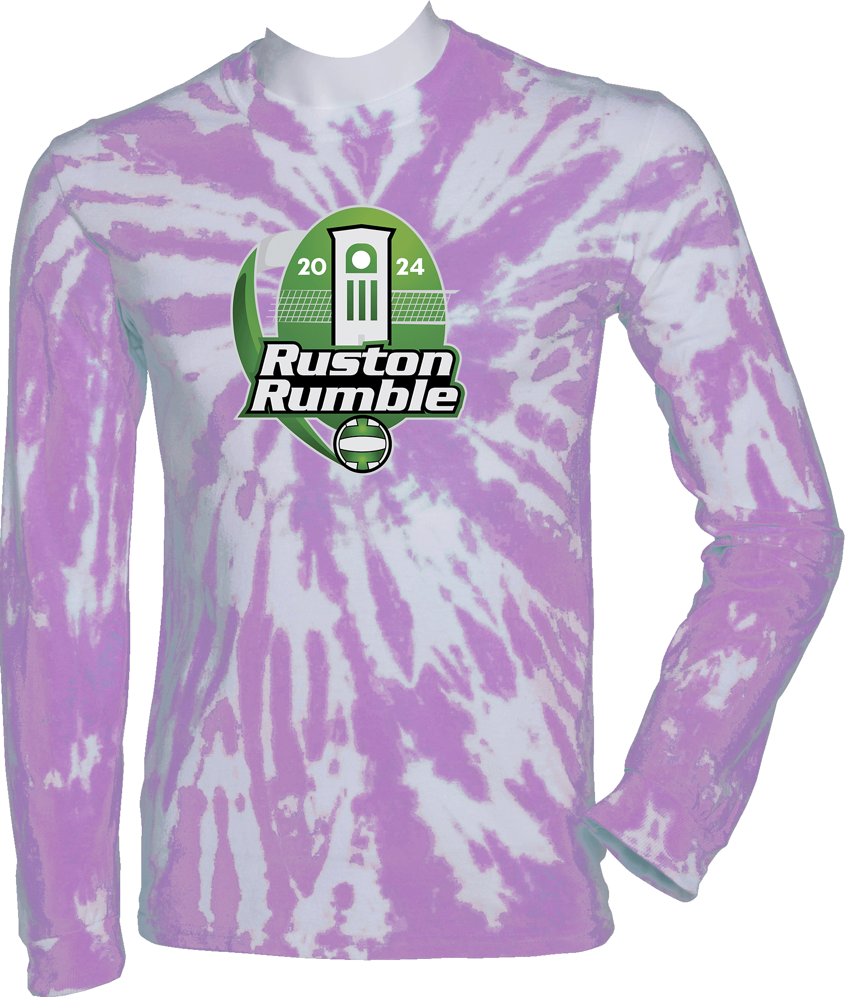 Tie-Dye Long Sleeves - 2024 Ruston Rumble