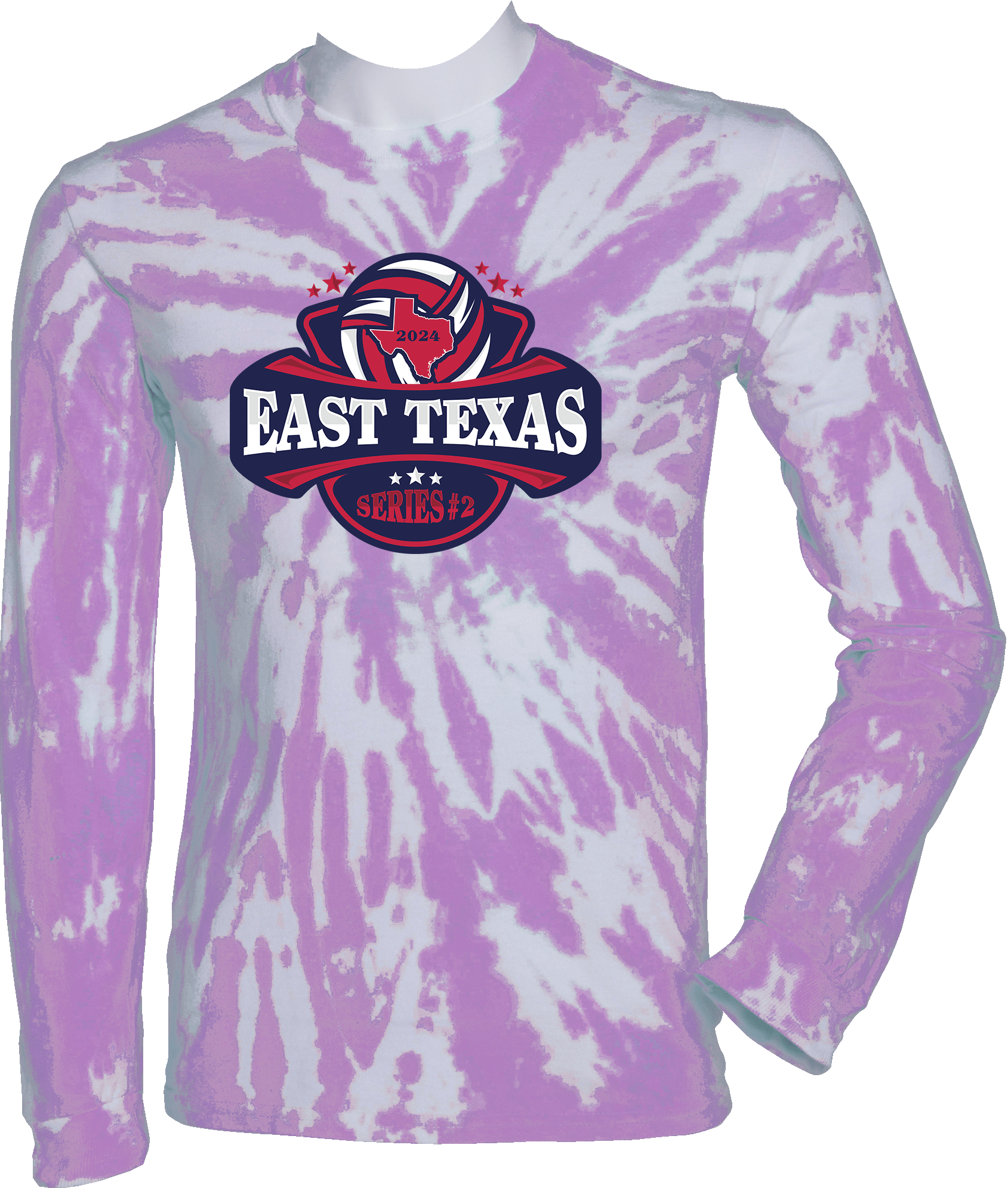 Tie-Dye Long Sleeves - 2024 East Texas Series #2
