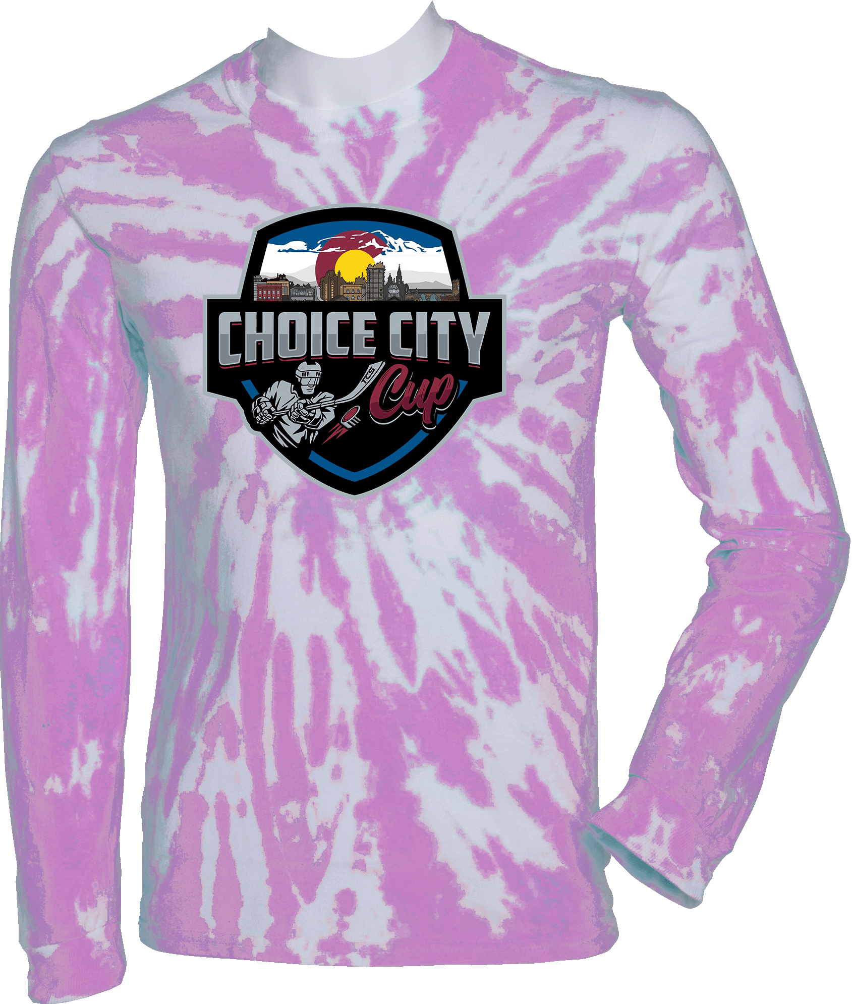 Tie-Dye Long Sleeves - 2024 Choice City Cup