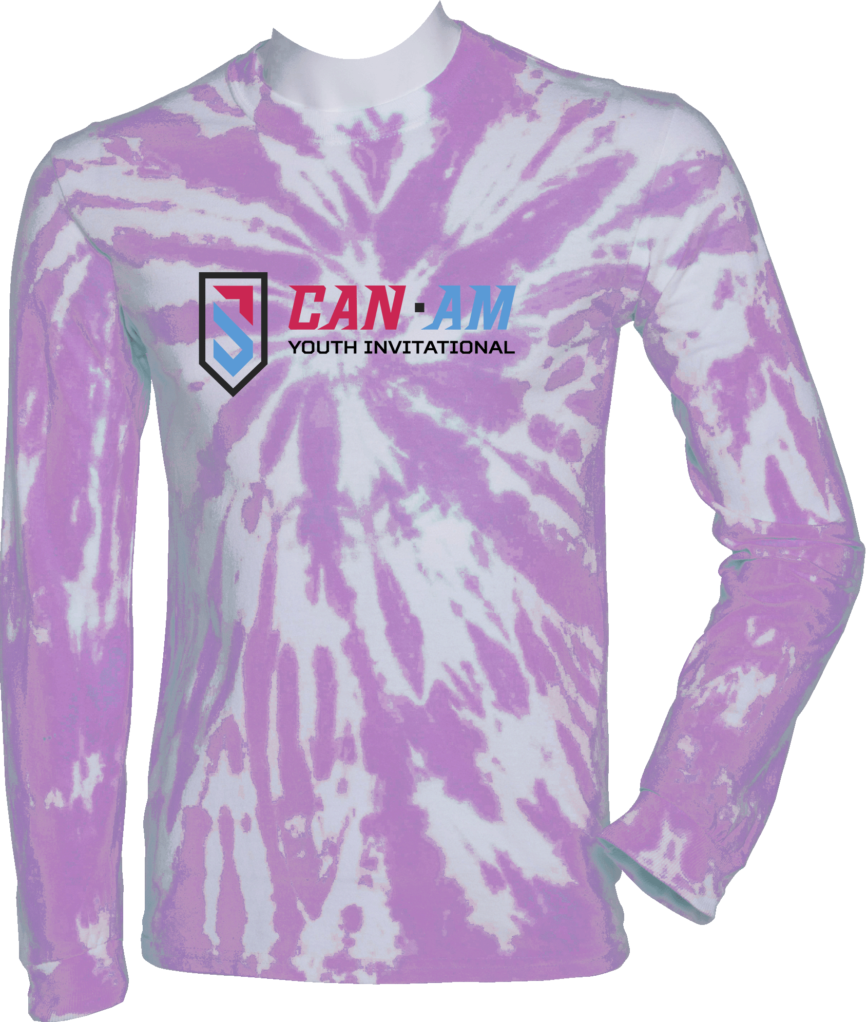 Tie-Dye Long Sleeves - 2023 Can-Am Youth Invitational