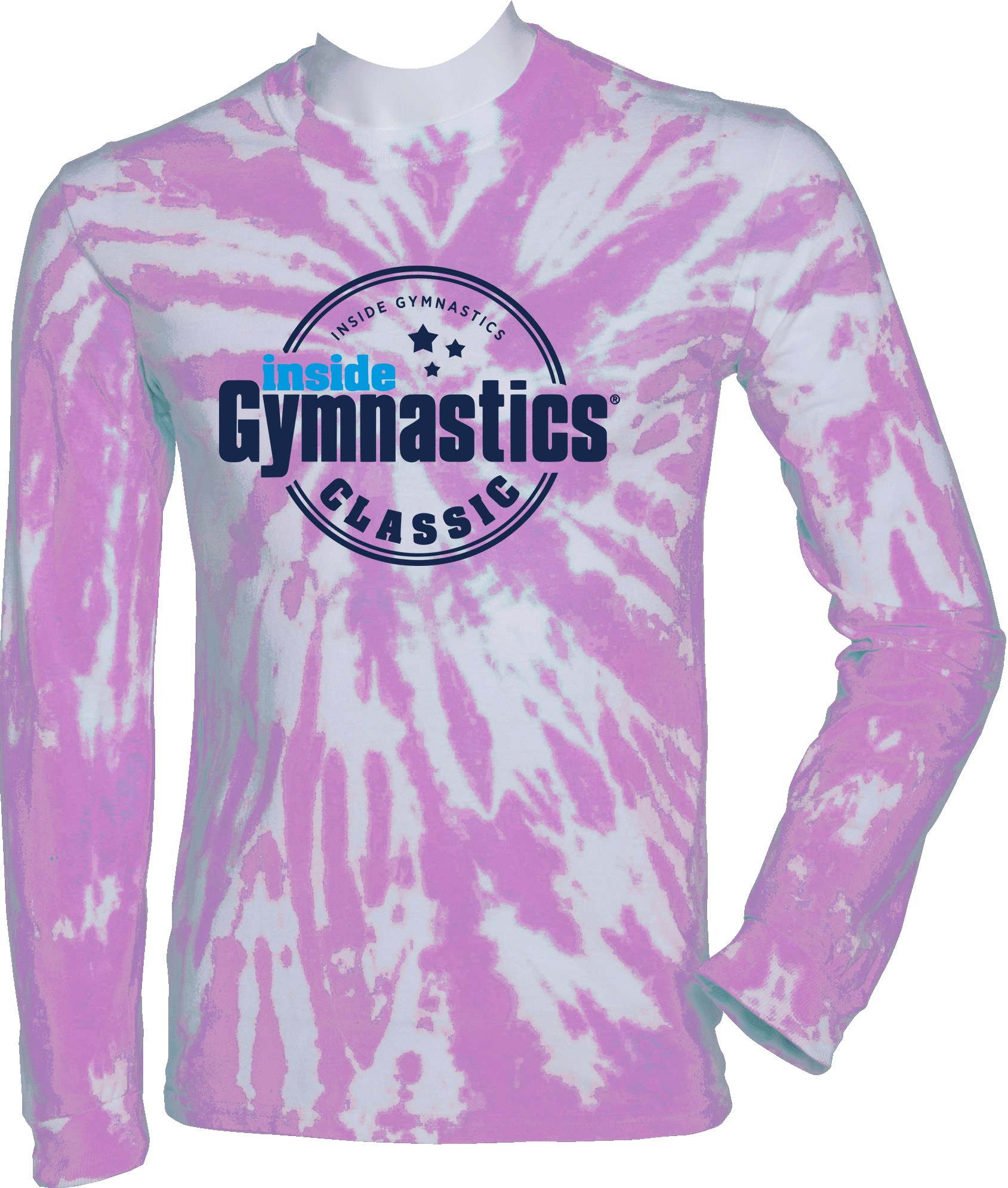 Tie-Dye Long Sleeves - 2024 Inside Gymnastics