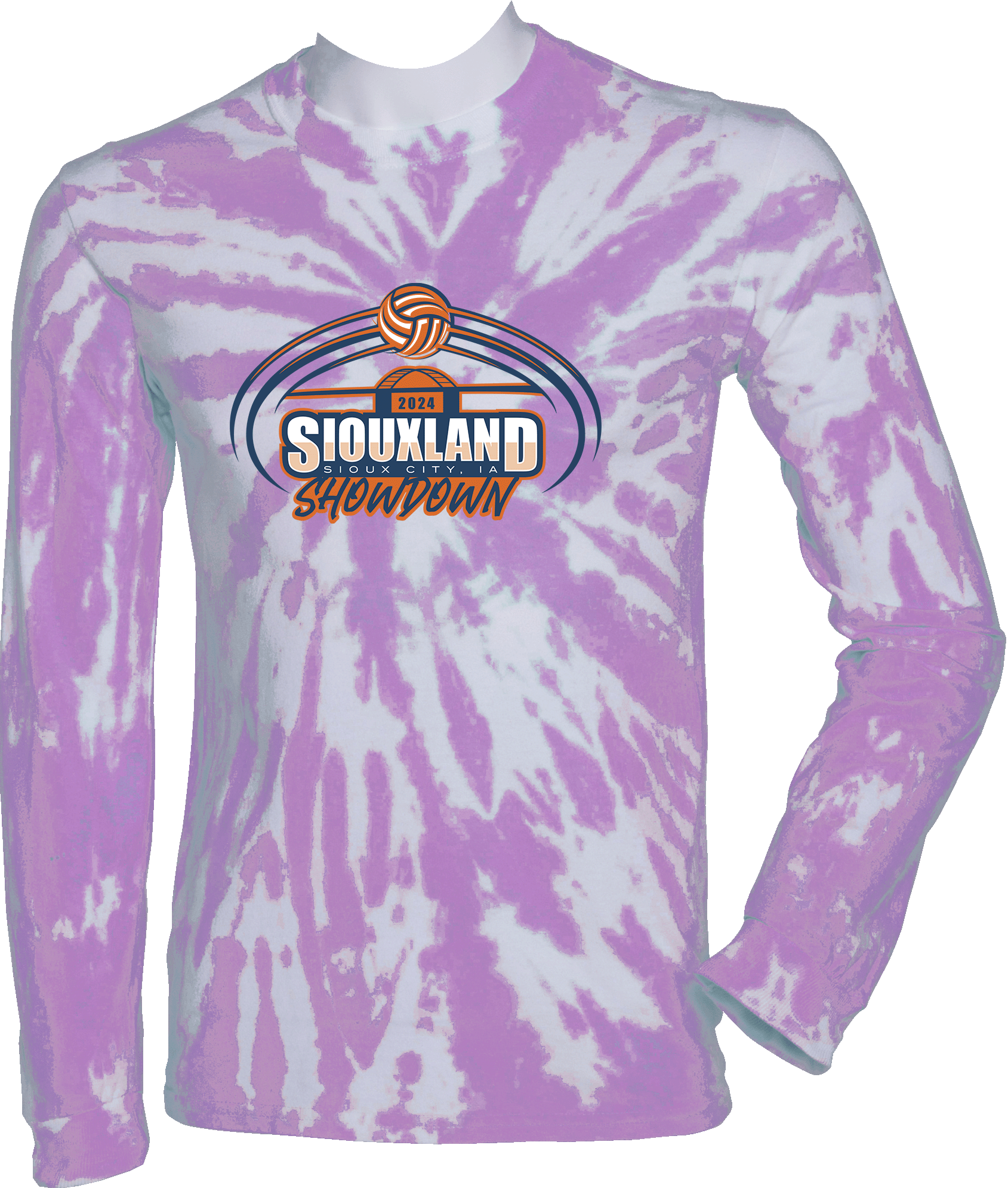 Tie-Dye Long Sleeves - 2024 Siouxland Showdown