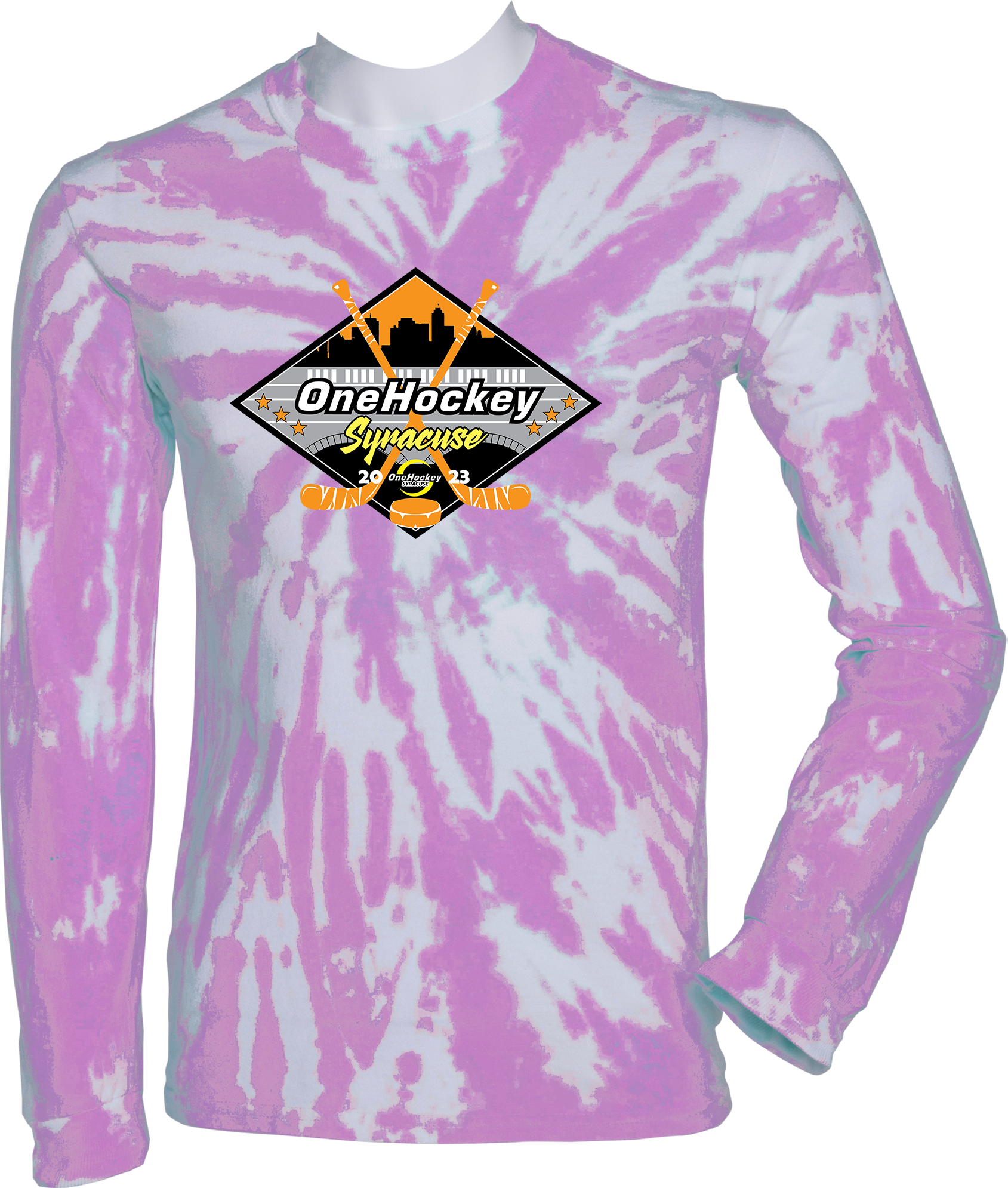 Tie-Dye Long Sleeves - 2023 OneHockey Syracuse