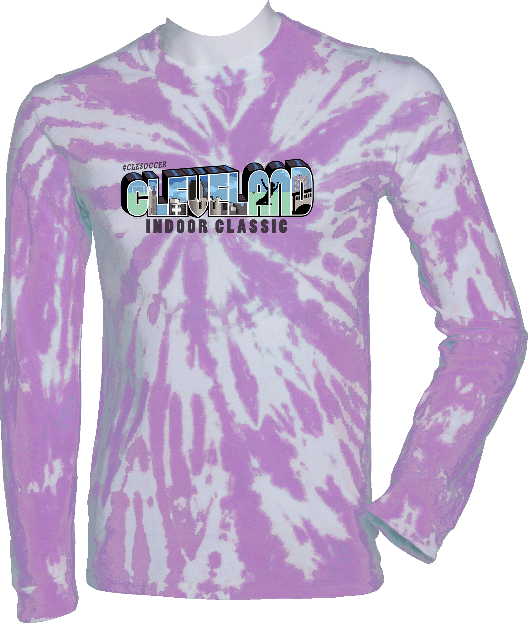 Tie-Dye Long Sleeves - 2024 Cleveland Indoor Classic