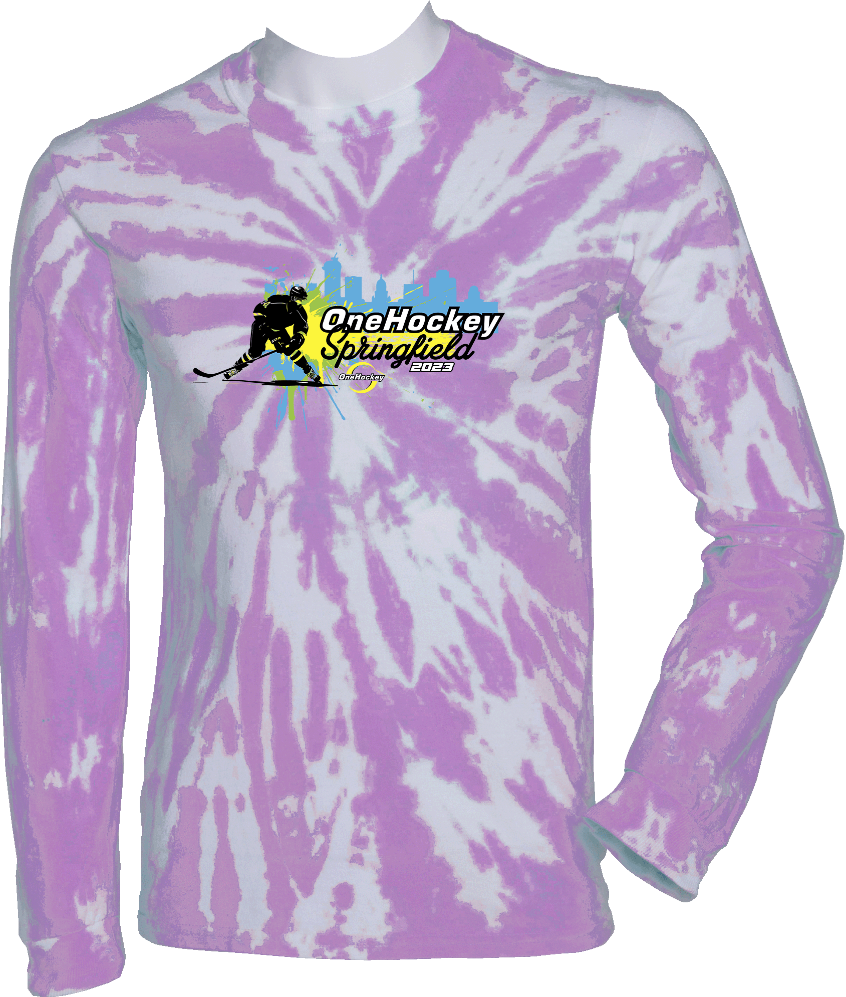 Tie-Dye Long Sleeves - 2023 OneHockey Springfield IL