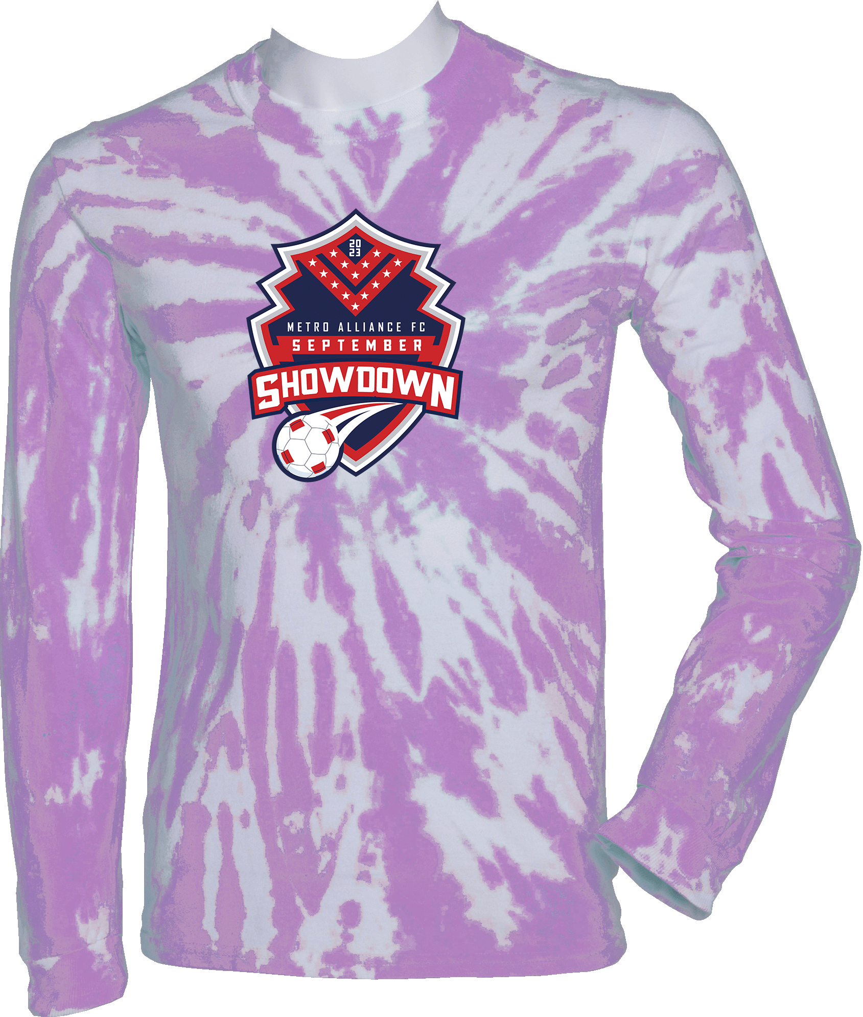 Tie-Dye Long Sleeves - 2023 Metro Alliance FC September Showdown