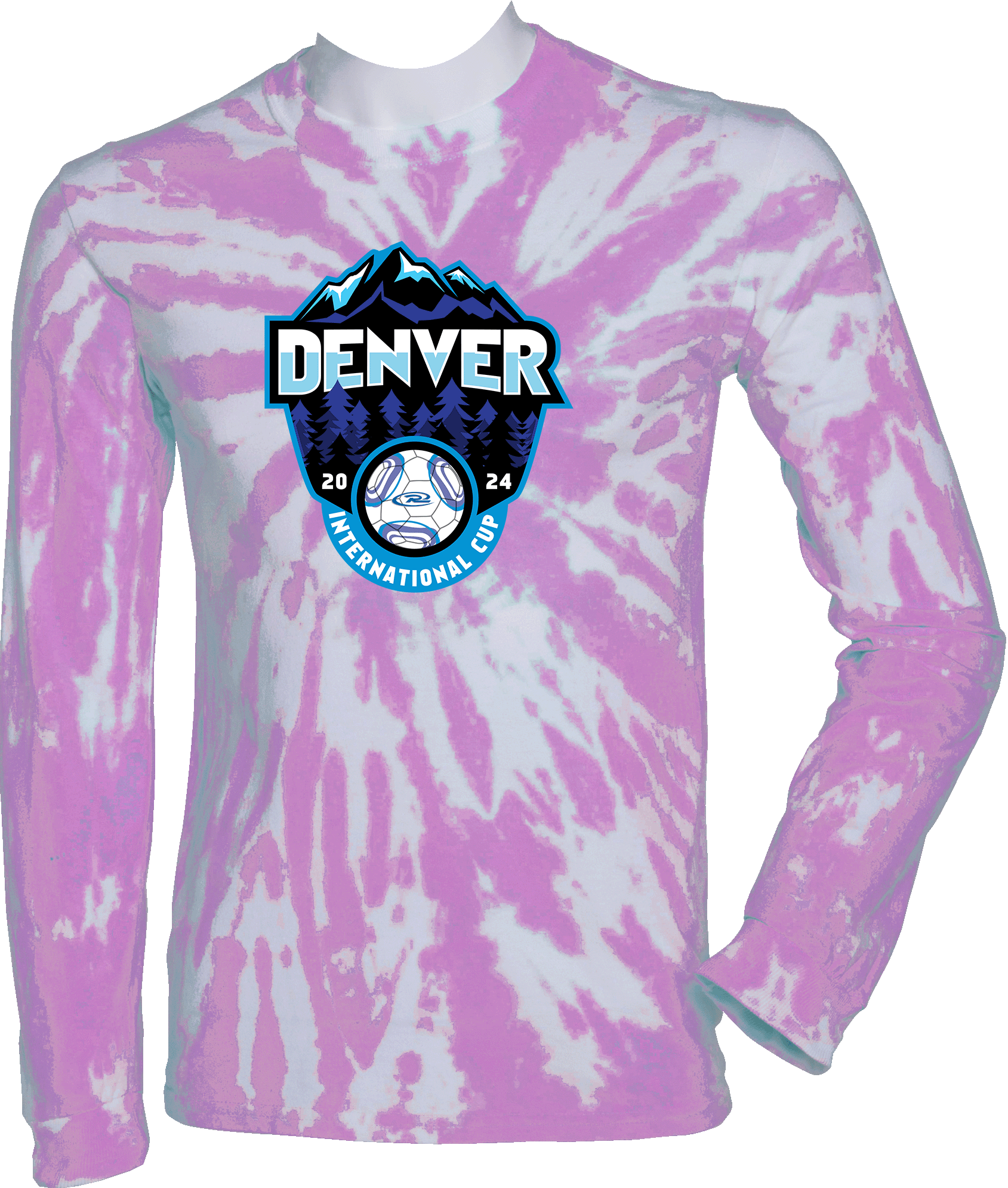 Tie-Dye Long Sleeves - 2024 Denver International Cup