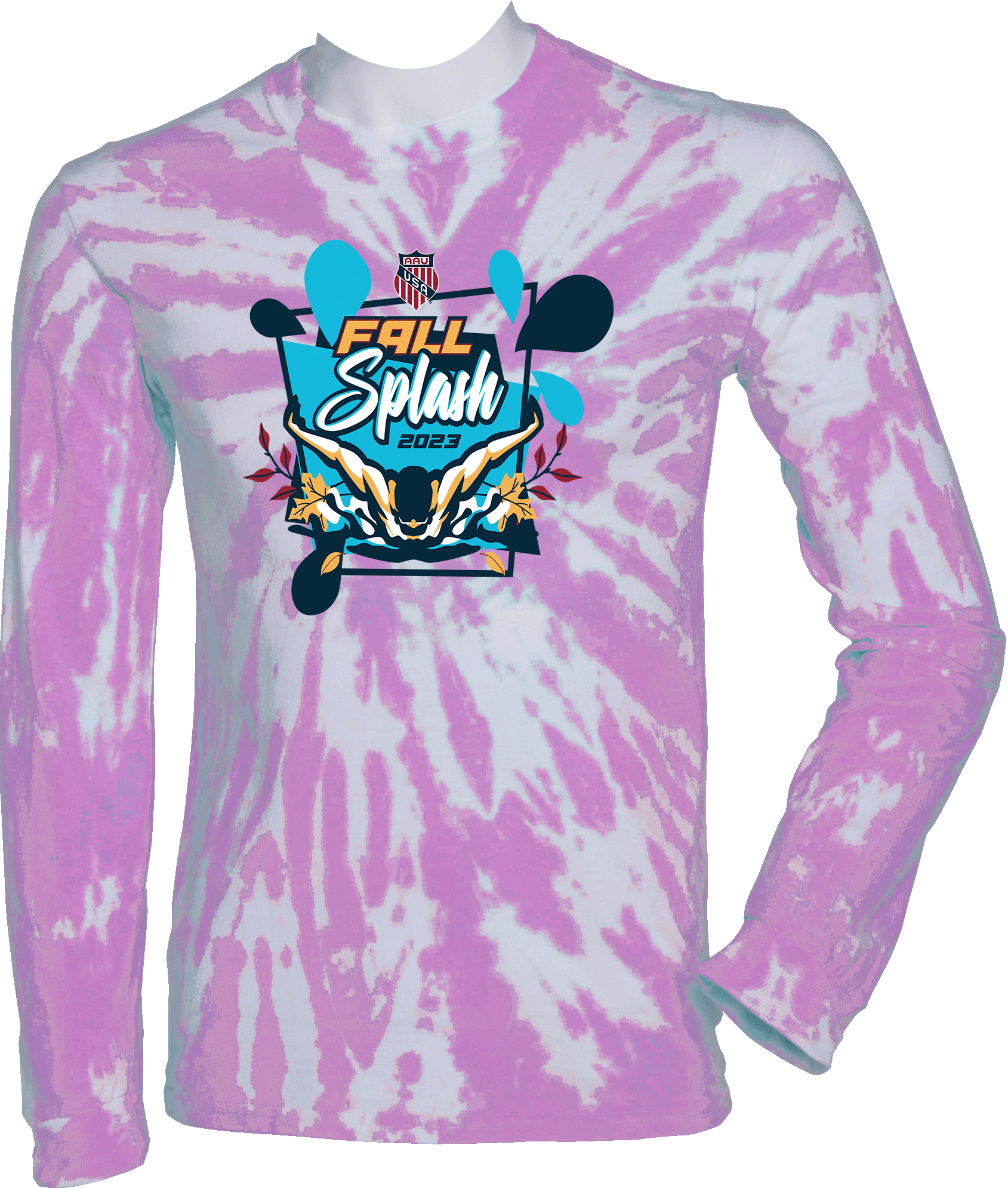 Tie-Dye Long Sleeves - 2023 AAU Fall Splash