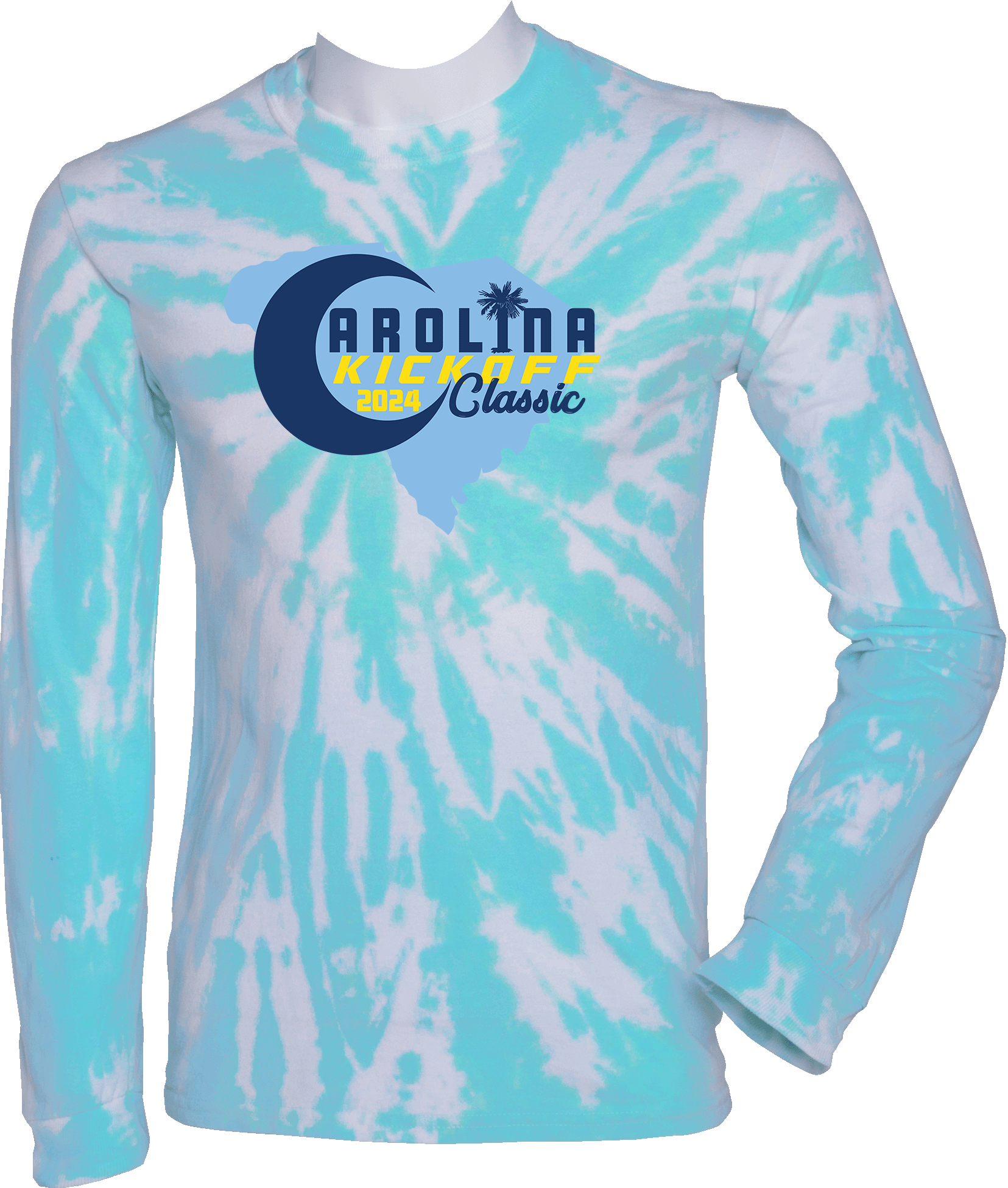 Tie-Dye Long Sleeves - 2024 Carolina Kickoff Classic