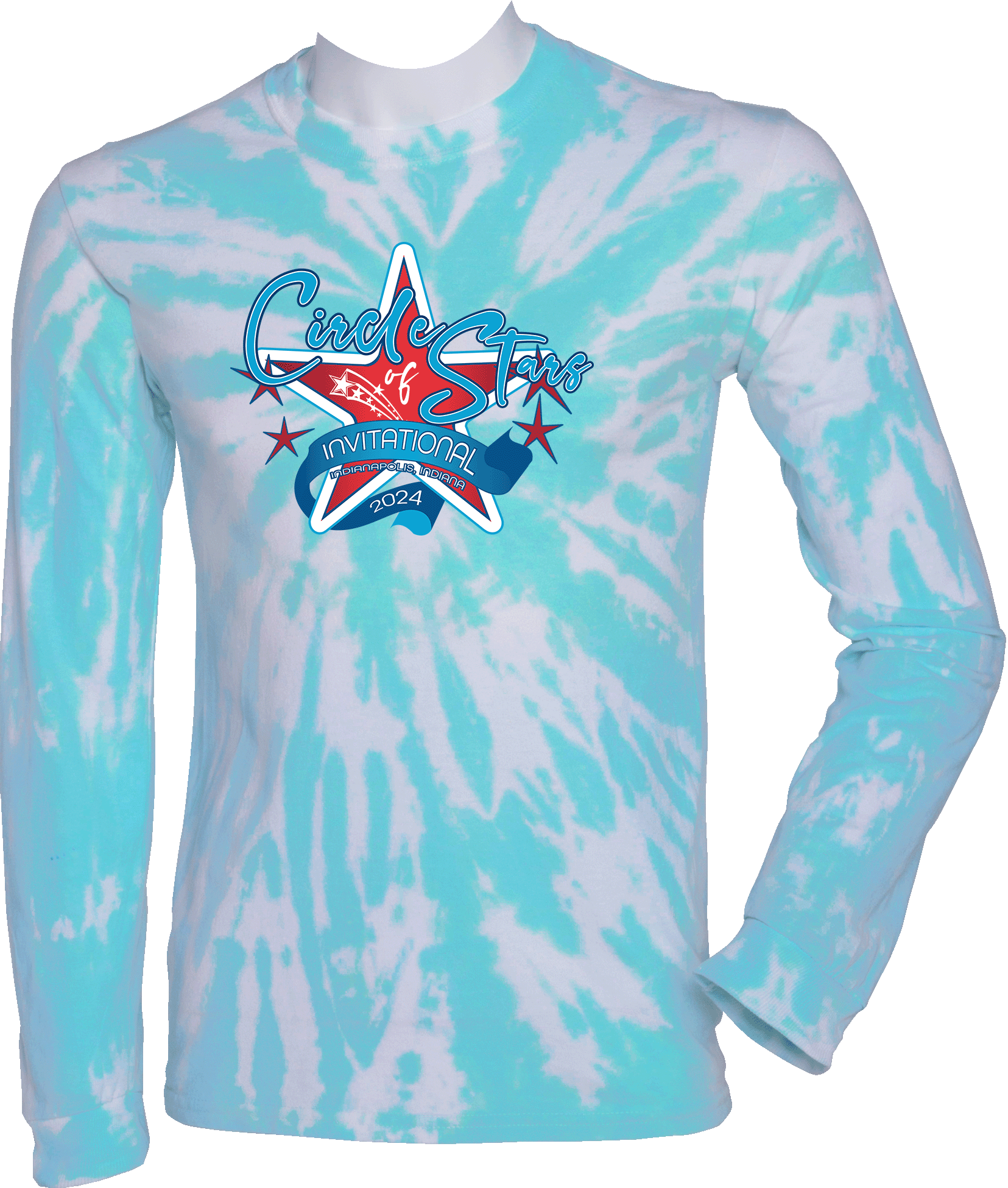 Tie-Dye Long Sleeves - 2024 Circle Of Stars Invitational