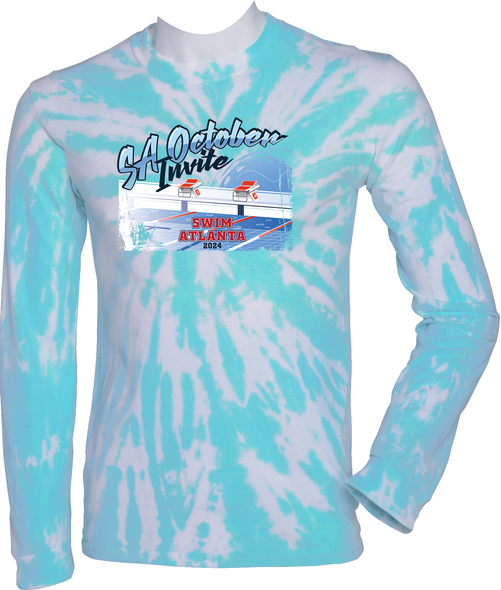 Tie-Dye Long Sleeves - 2024 Swim Atlanta October Invite