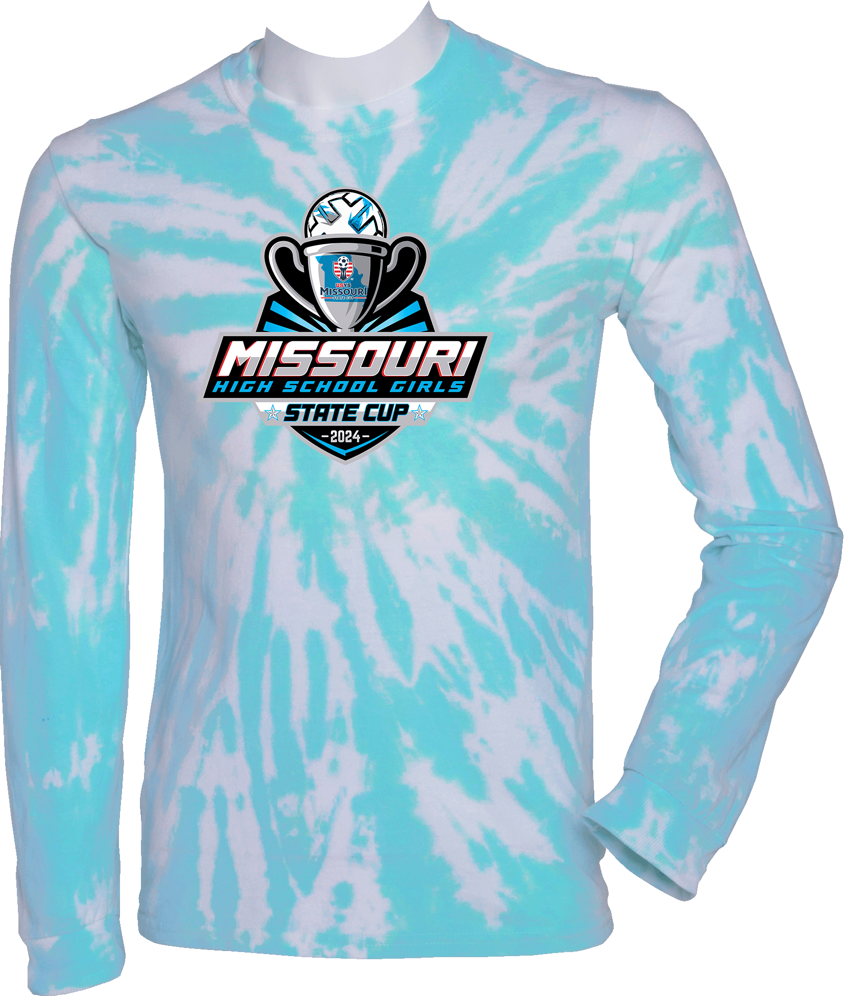 Tie-Dye Long Sleeves - 2024 USYS High School Girls State Cup