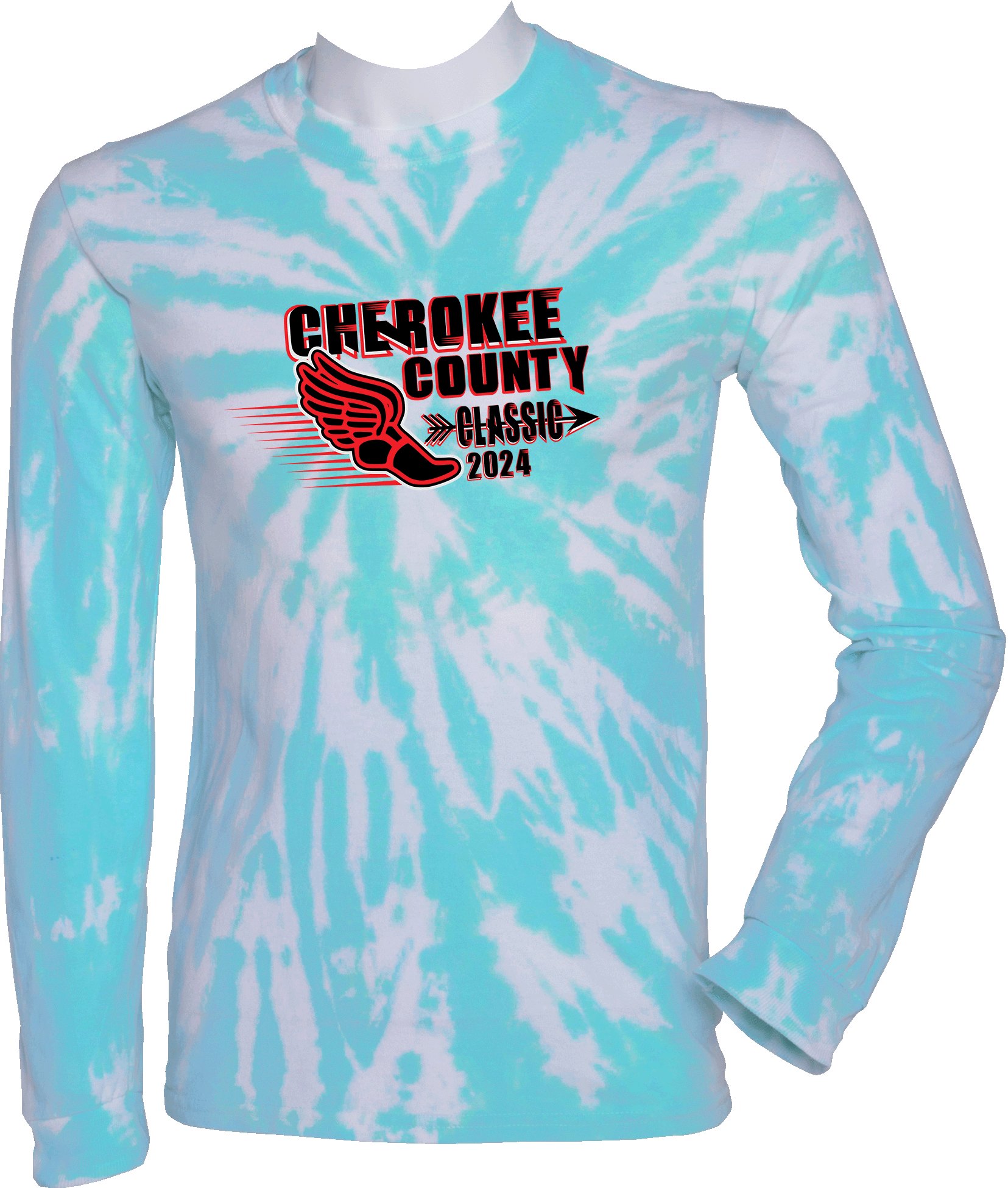 Tie-Dye Long Sleeves - 2024 Cherokee County Classic