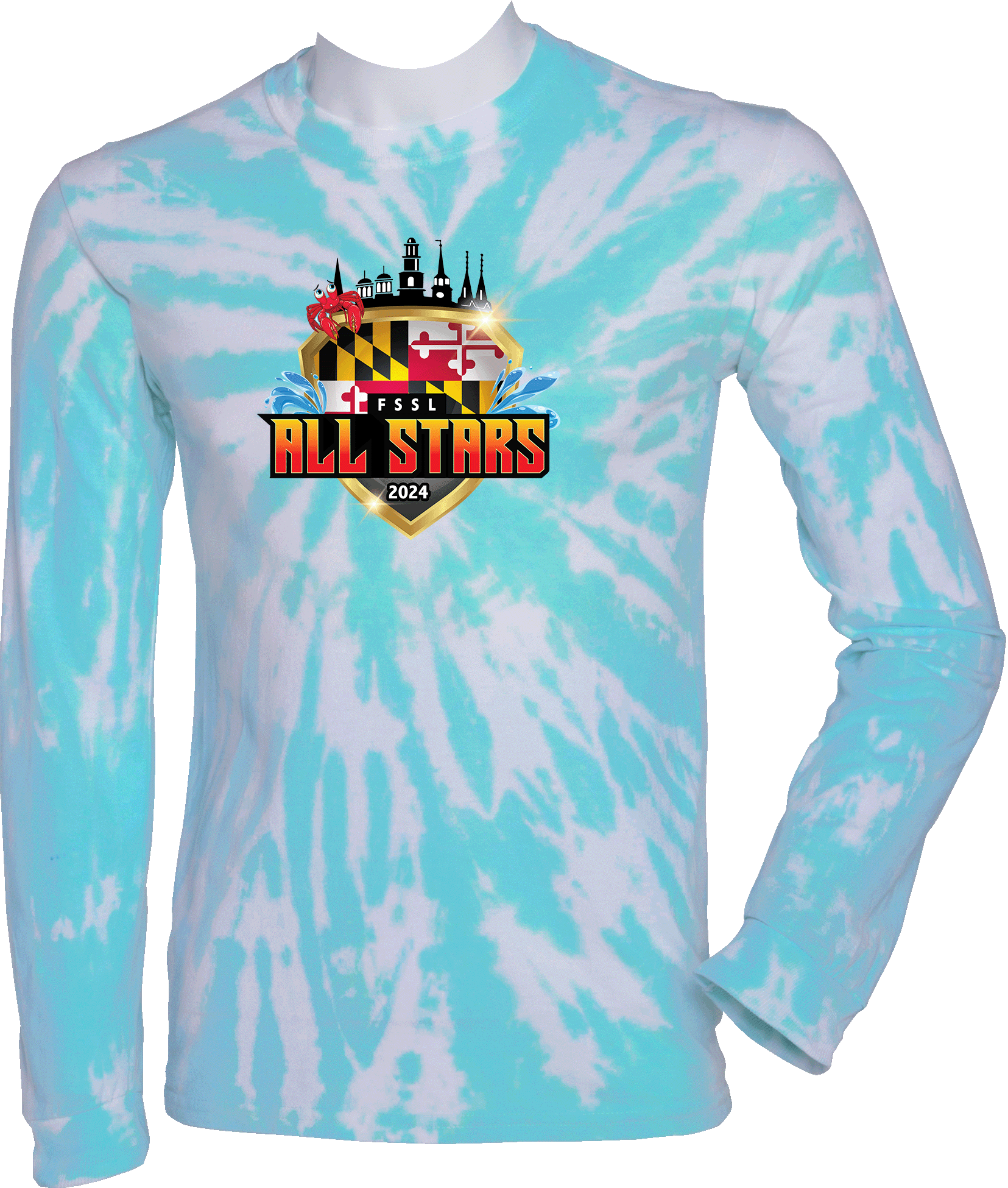 Tie-Dye Long Sleeves - 2024 FSSL All Stars Meet