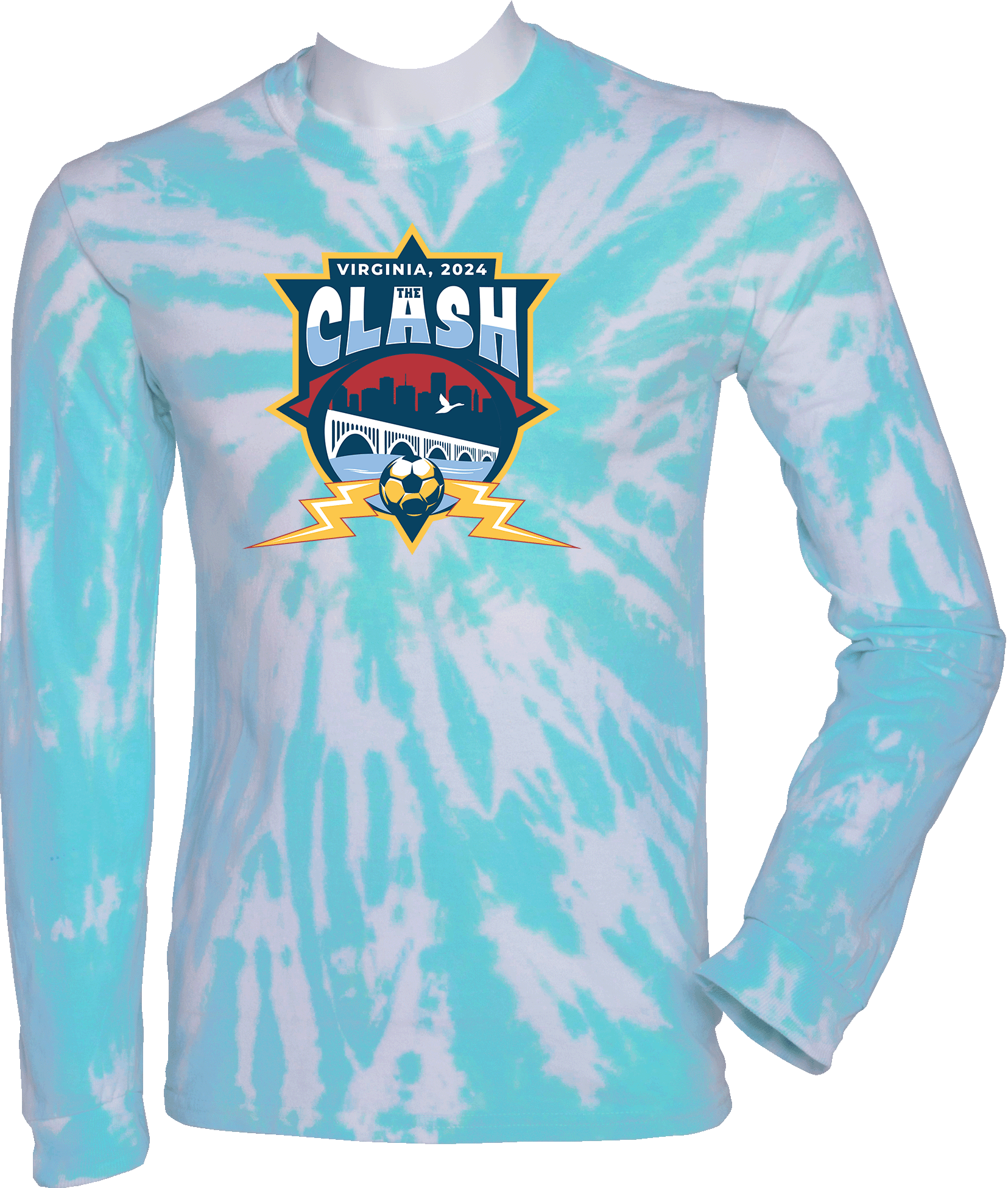 Tie-Dye Long Sleeves - 2024 Commonwealth Clash