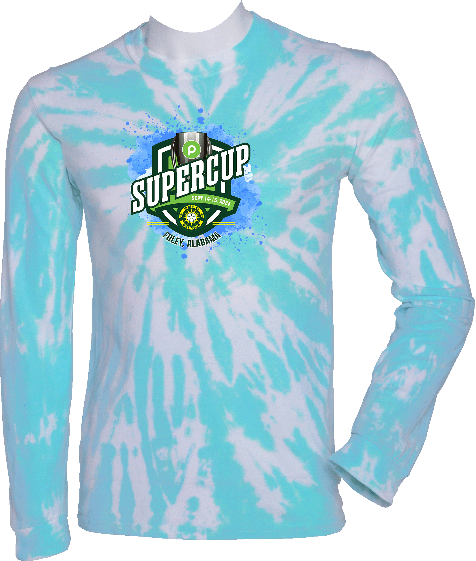 Tie-Dye Long Sleeves - 2024 Publix SuperCup (Boys)