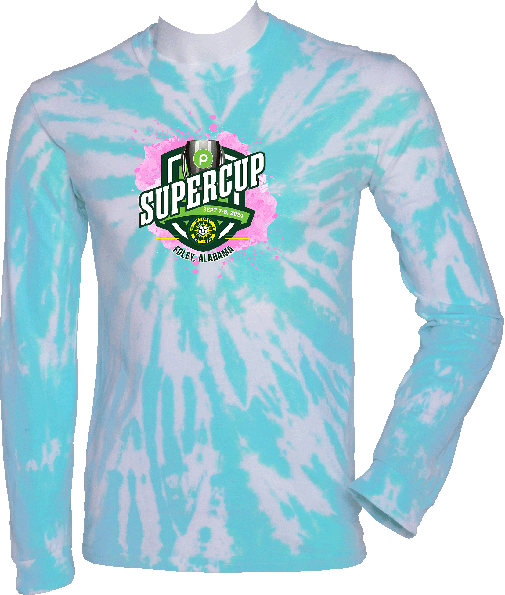 Tie-Dye Long Sleeves - 2024 Publix SuperCup (Girls)