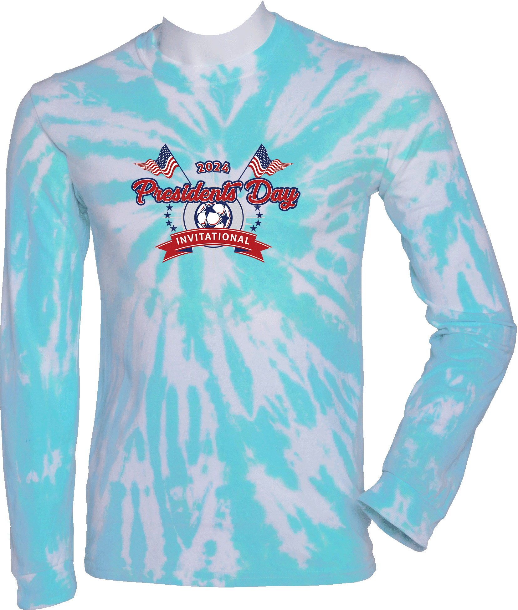 Tie-Dye Long Sleeves - 2024 Presidents Day Invitational