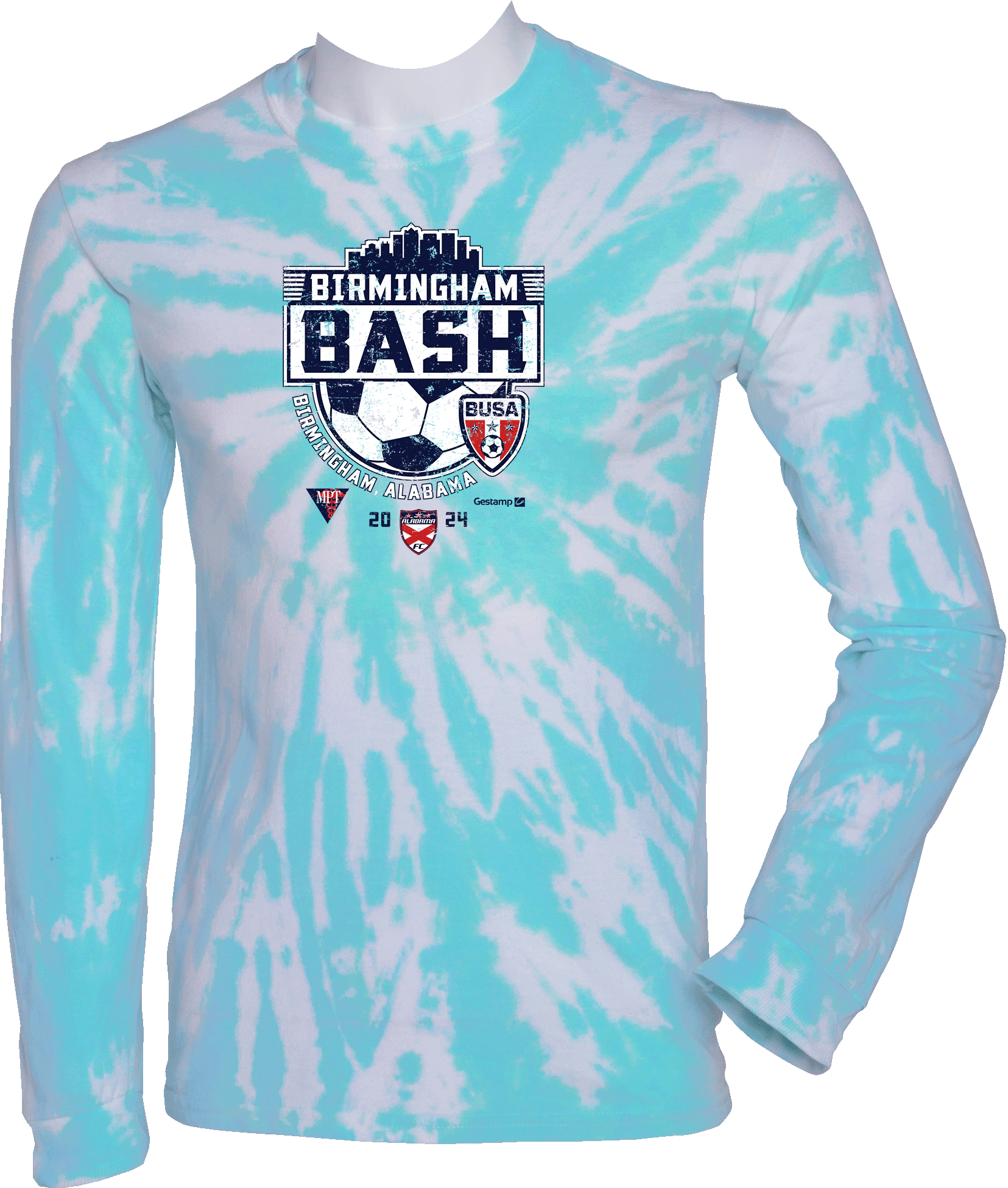 Tie-Dye Long Sleeves - 2024 Birmingham Bash