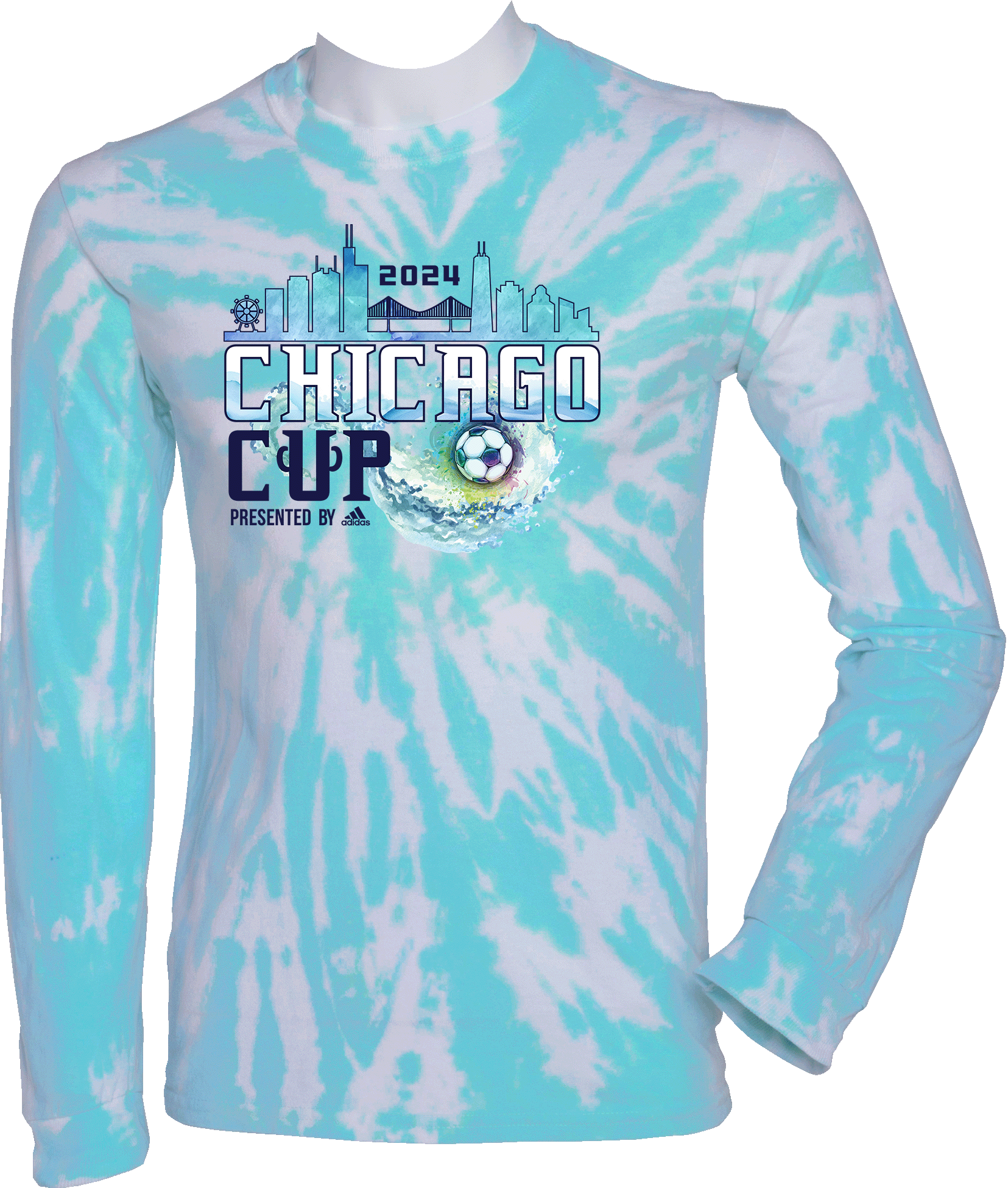 Tie-Dye Long Sleeves - 2024 Chicago Cup