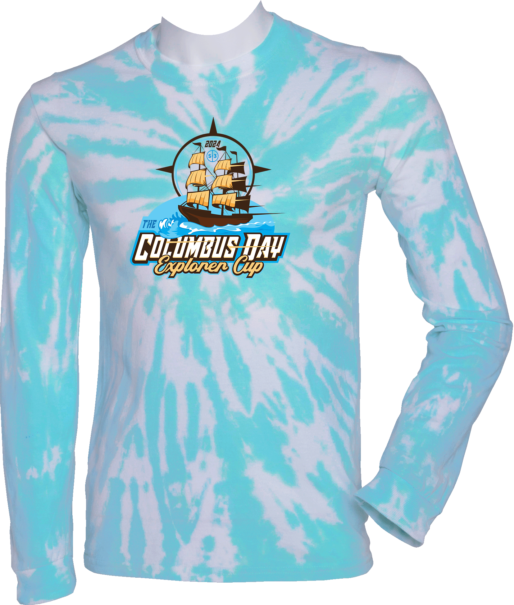 Tie-Dye Long Sleeves - 2024 The Columbus Day Explorer Cup