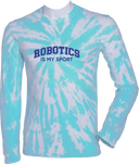 Tie-Dye Long Sleeves - Robotics Is My Sport Dark