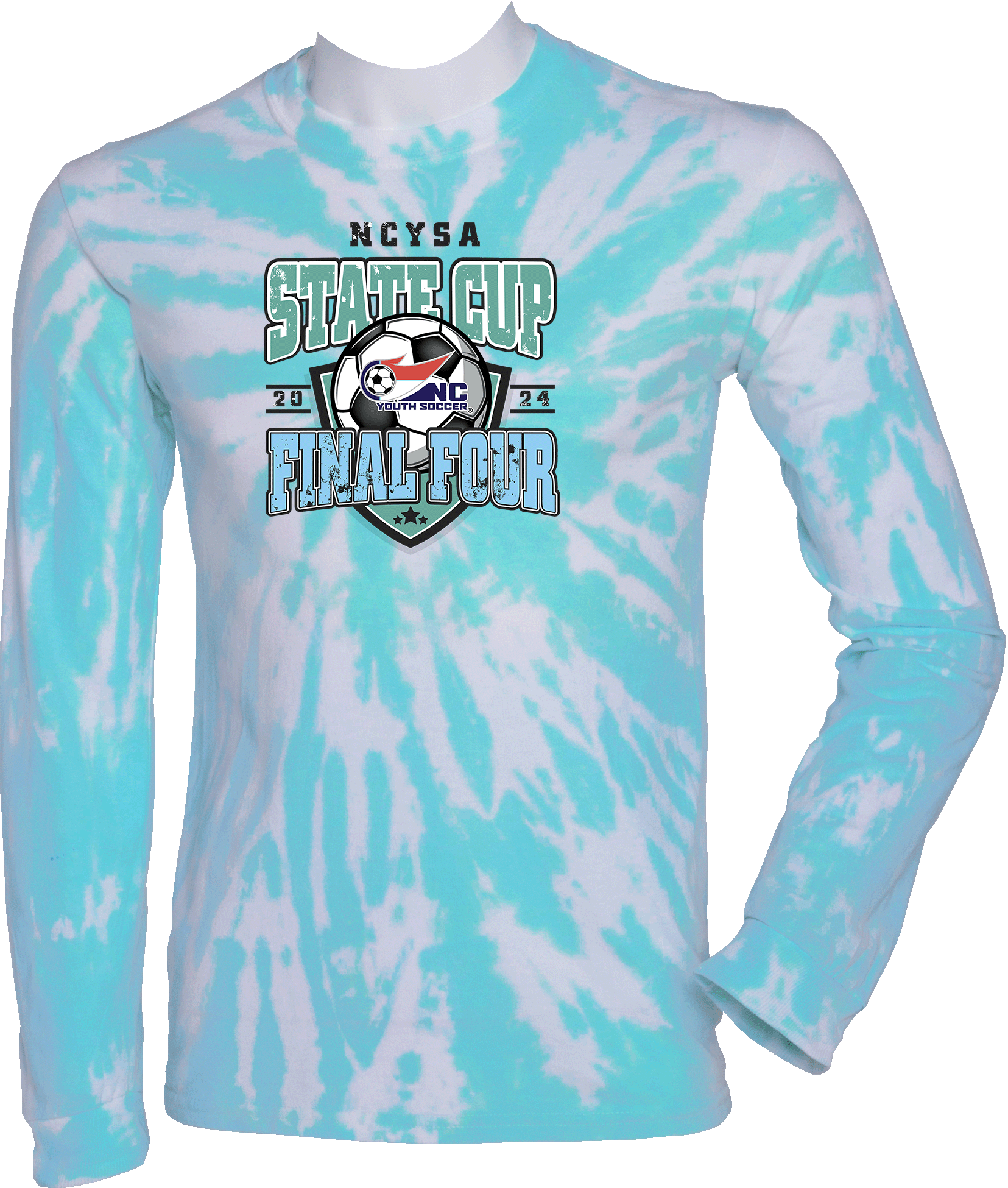 Tie-Dye Long Sleeves - 2024 USYS NC State Cup Finals