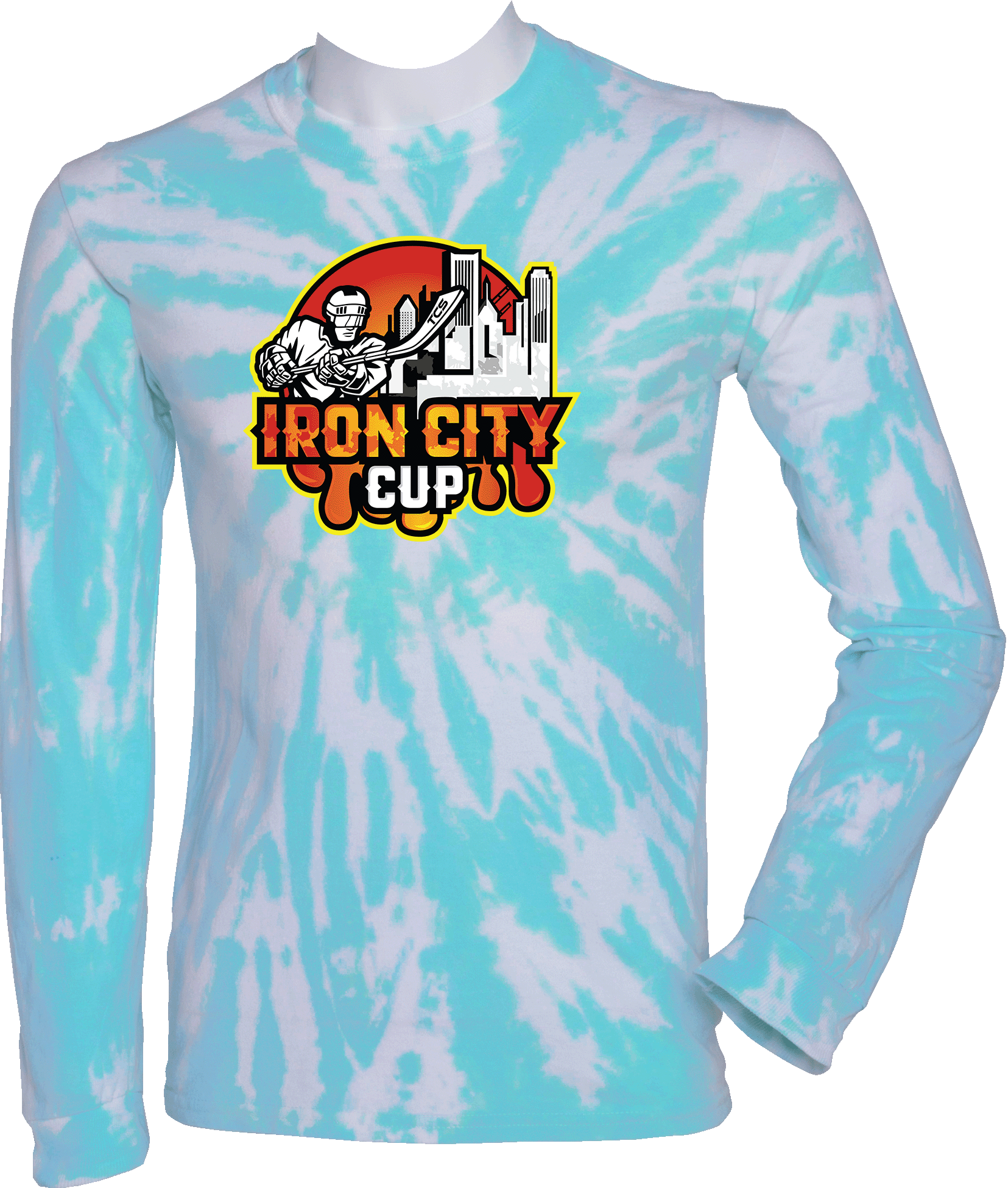 Tie-Dye Long Sleeves - 2024 Iron City Cup