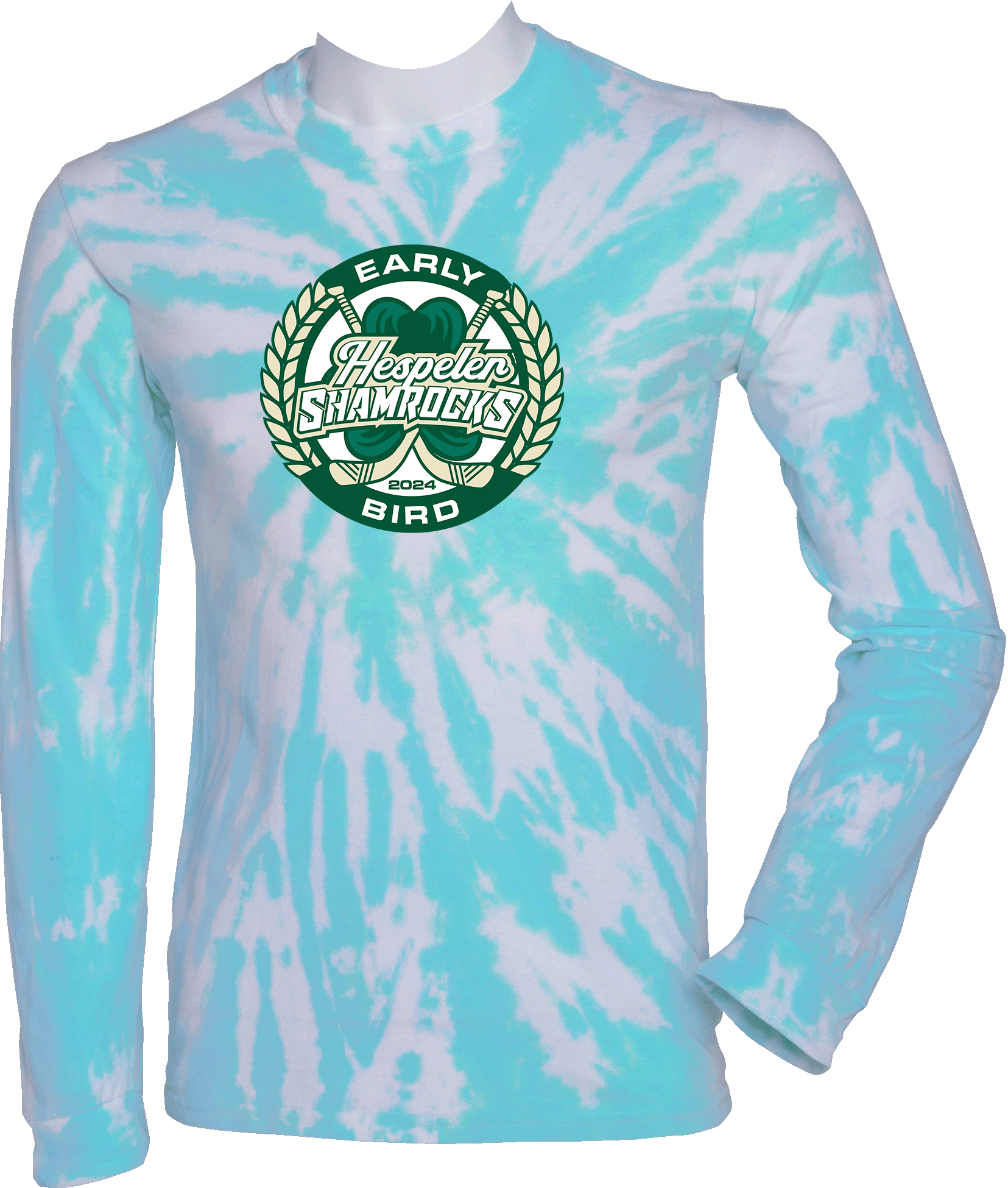 Tie-Dye Long Sleeves - 2024 Hespeler Shamrocks Early Bird