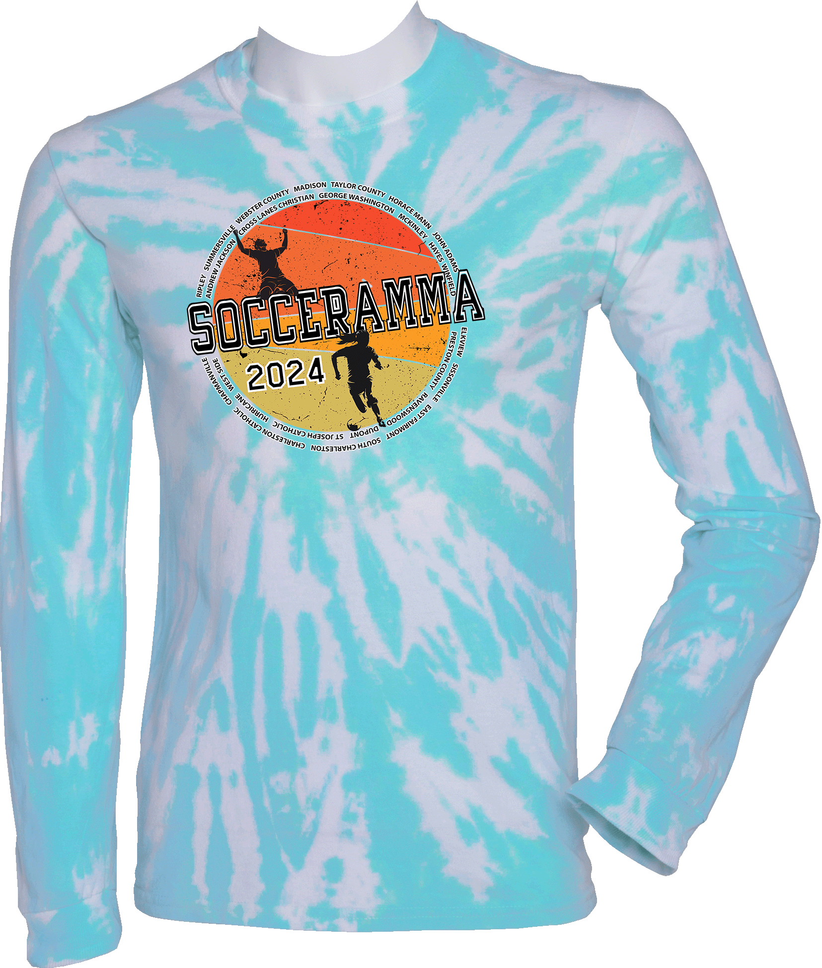 Tie-Dye Long Sleeves - 2024 Middle School Socceramma