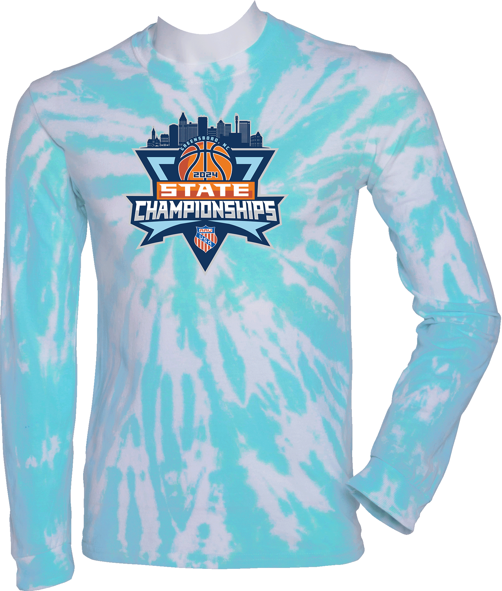 Tie-Dye Long Sleeves - 2024 AAU State Championships