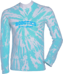 Tie-Dye Long Sleeves - Robotics Is My Sport Blue