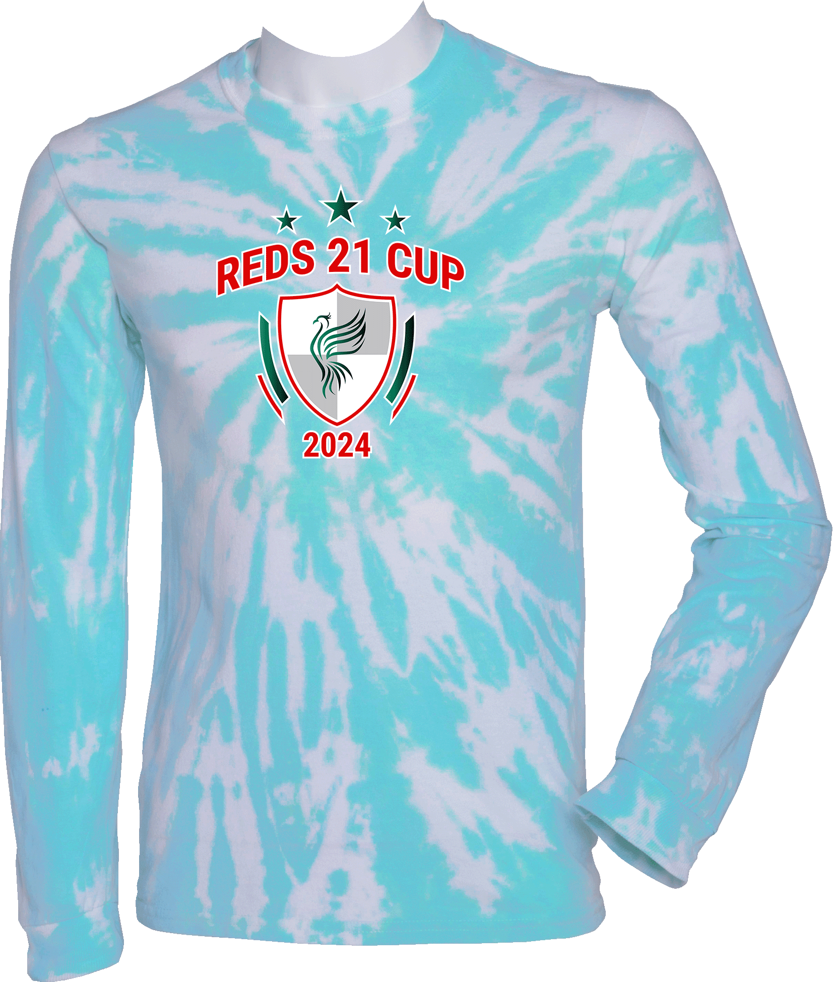 Tie-Dye Long Sleeves - 2024 Reds 21 Cup