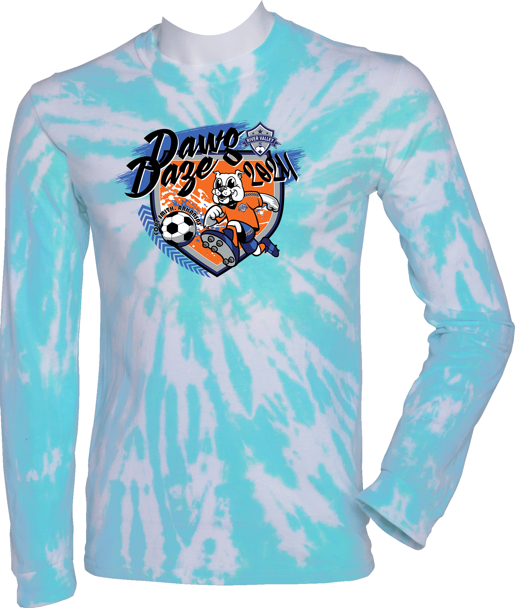 Tie-Dye Long Sleeves - 2024 Dawg Daze