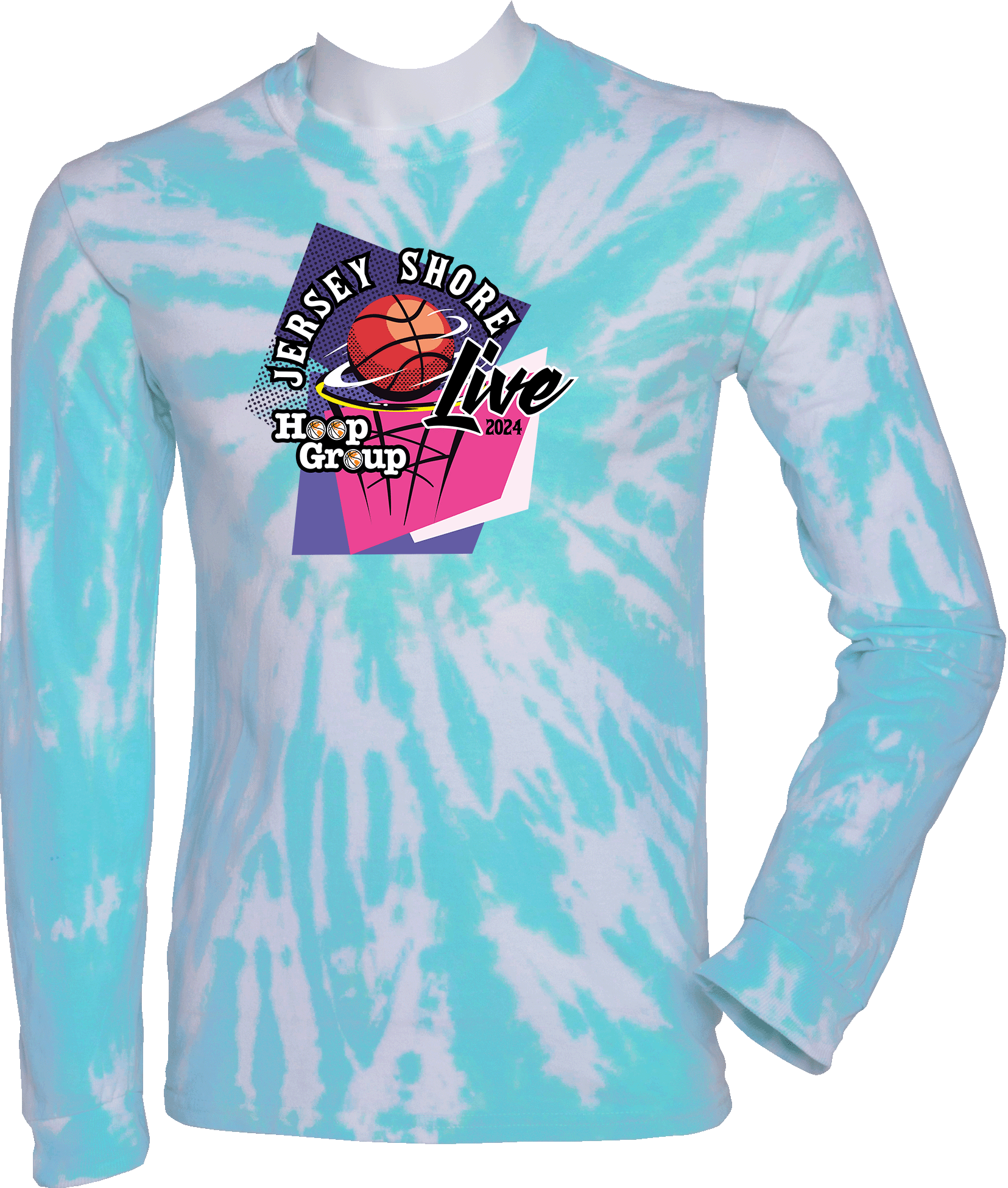 Tie-Dye Long Sleeves - 2024 Girls Jersey Shore Live