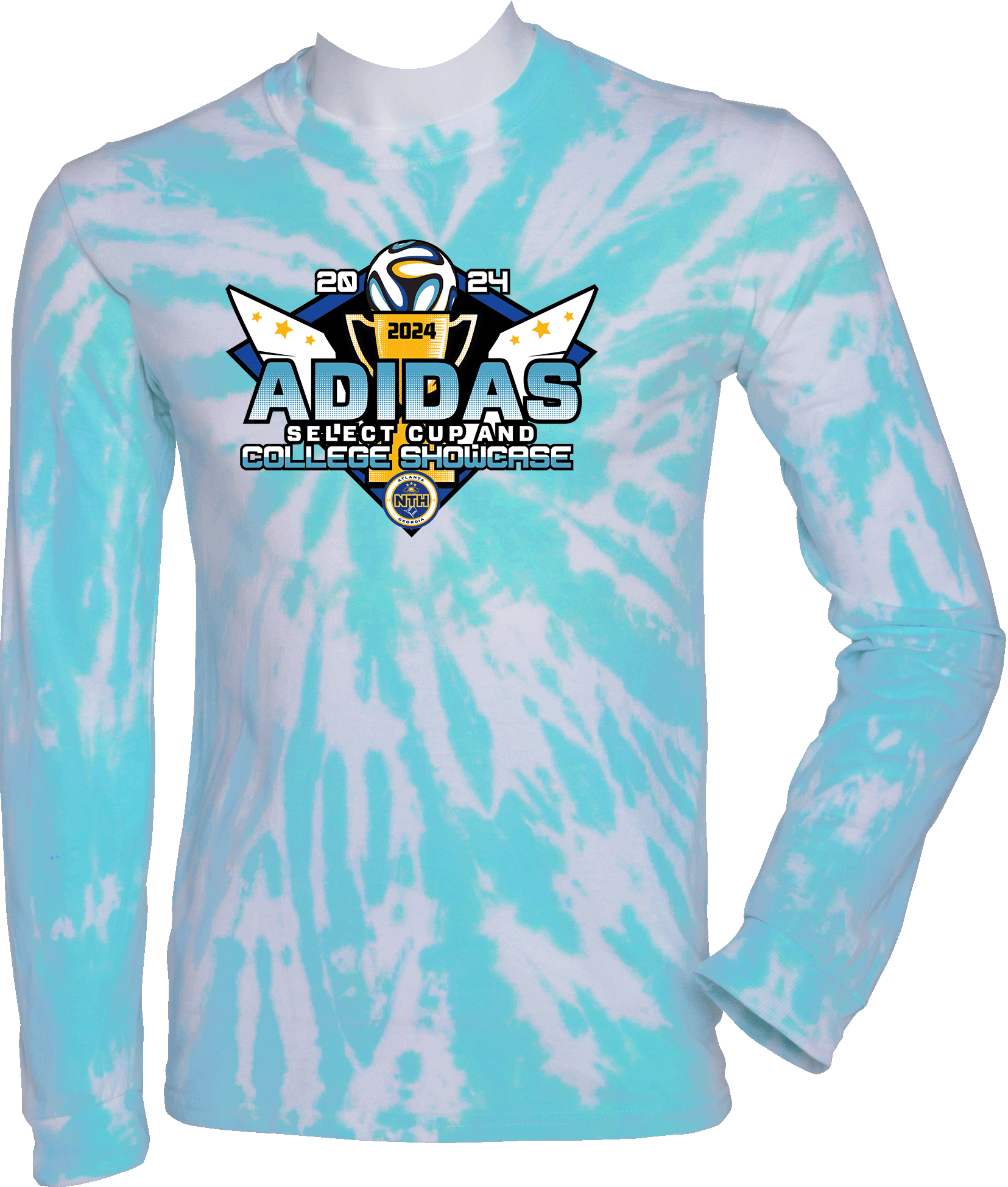 Tie-Dye Long Sleeves - 2024 NTH Adidas Select Cup and College Showcase