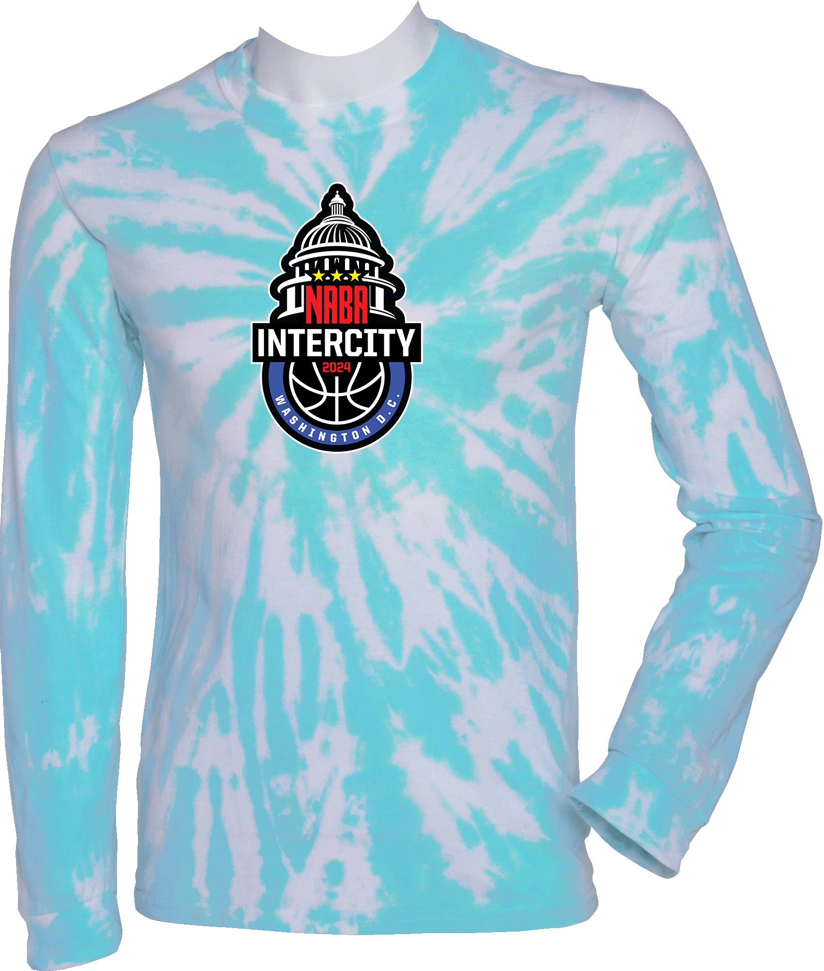 Tie-Dye Long Sleeves - 2024 35th Naba Intercity Basketball and Volleyball Tournament DC