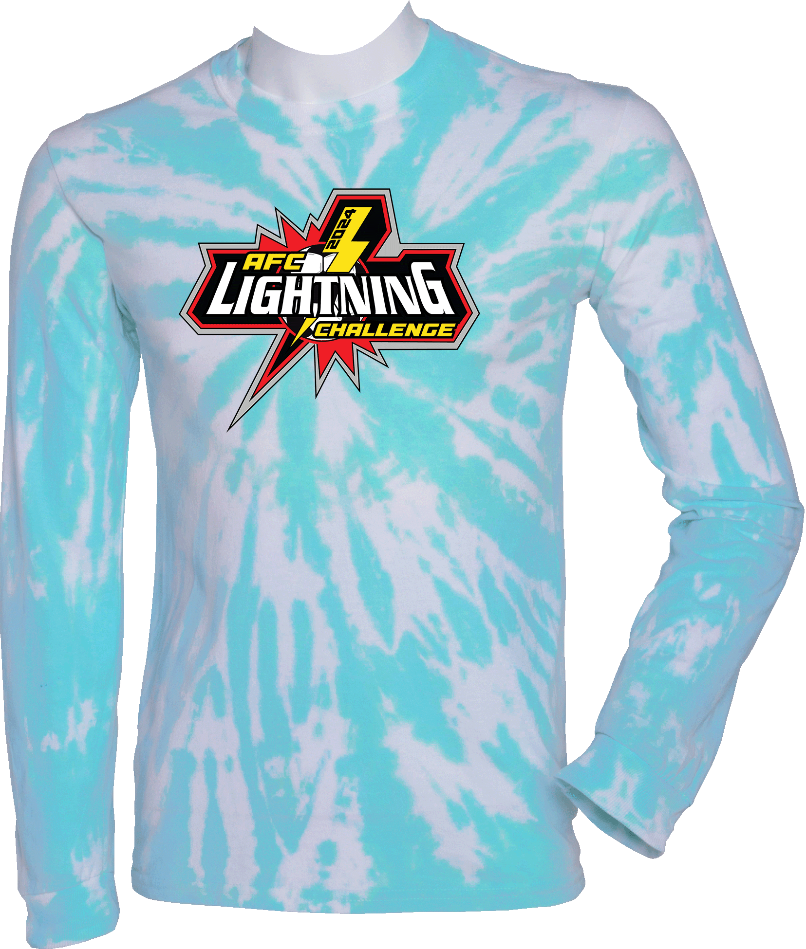 Tie-Dye Long Sleeves - 2024 AFC Lightning Challenge