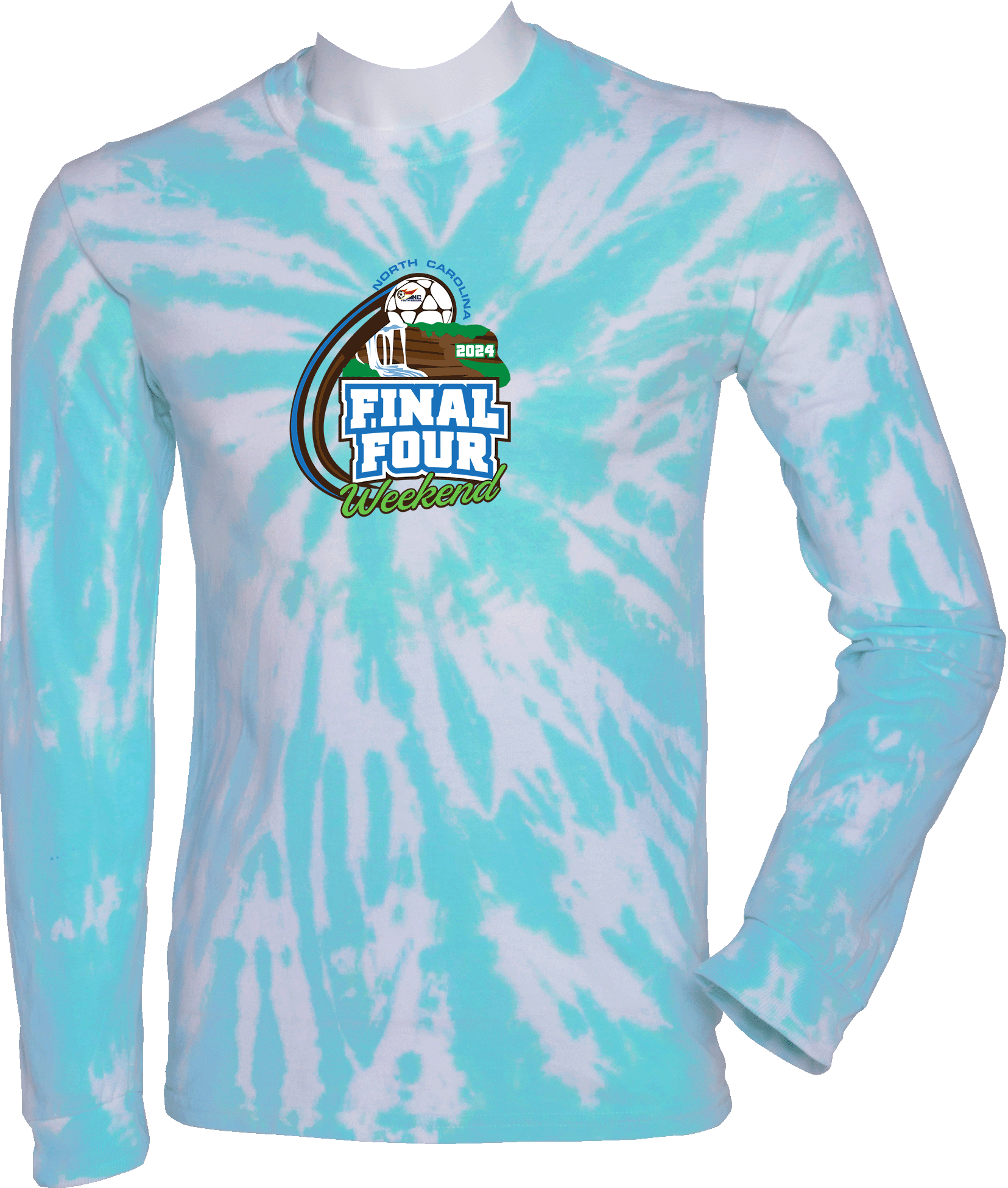 Tie-Dye Long Sleeves - 2024 USYS NC State Cup Fall Finals