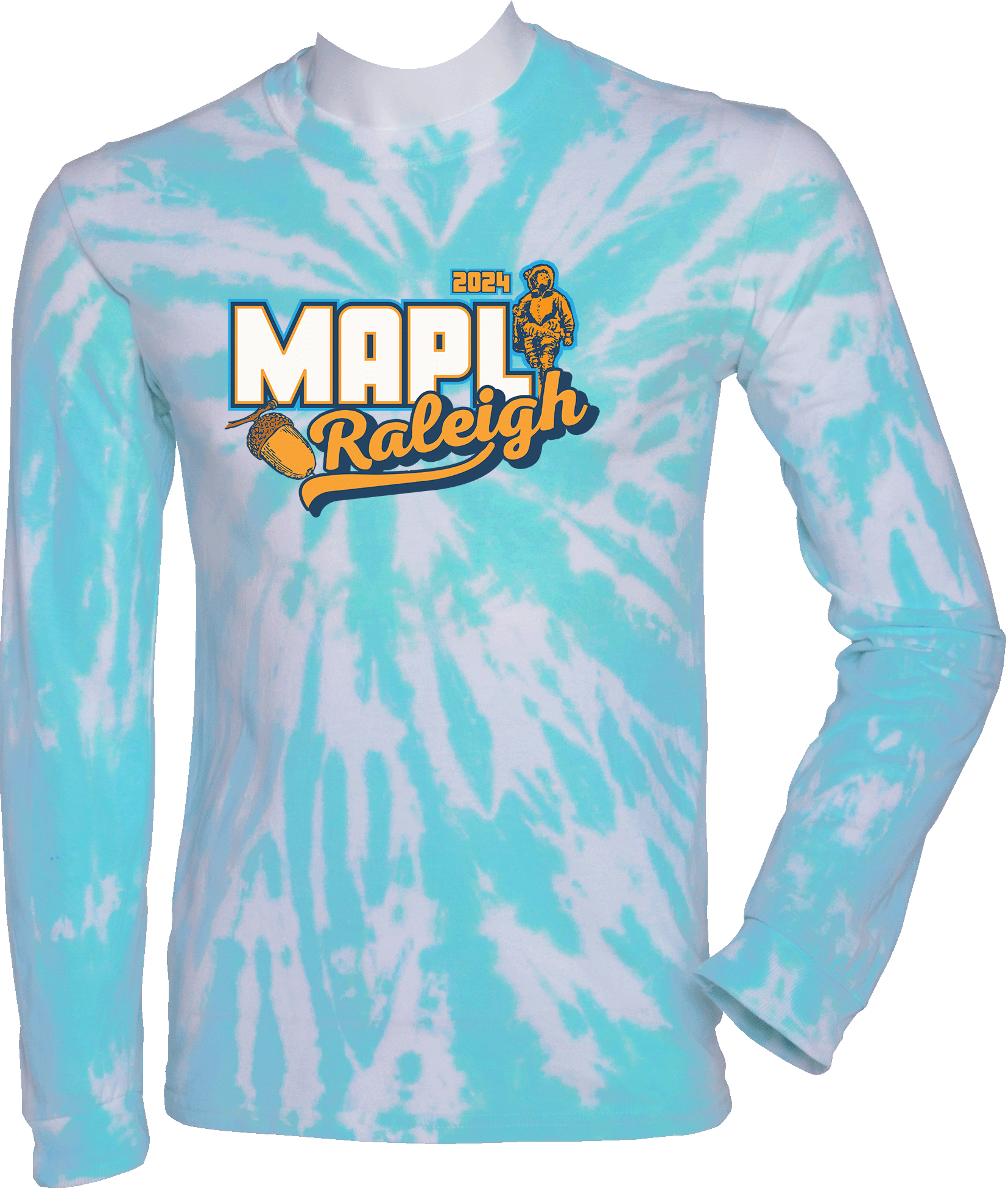 Tie-Dye Long Sleeves - 2024 MAPL Raleigh