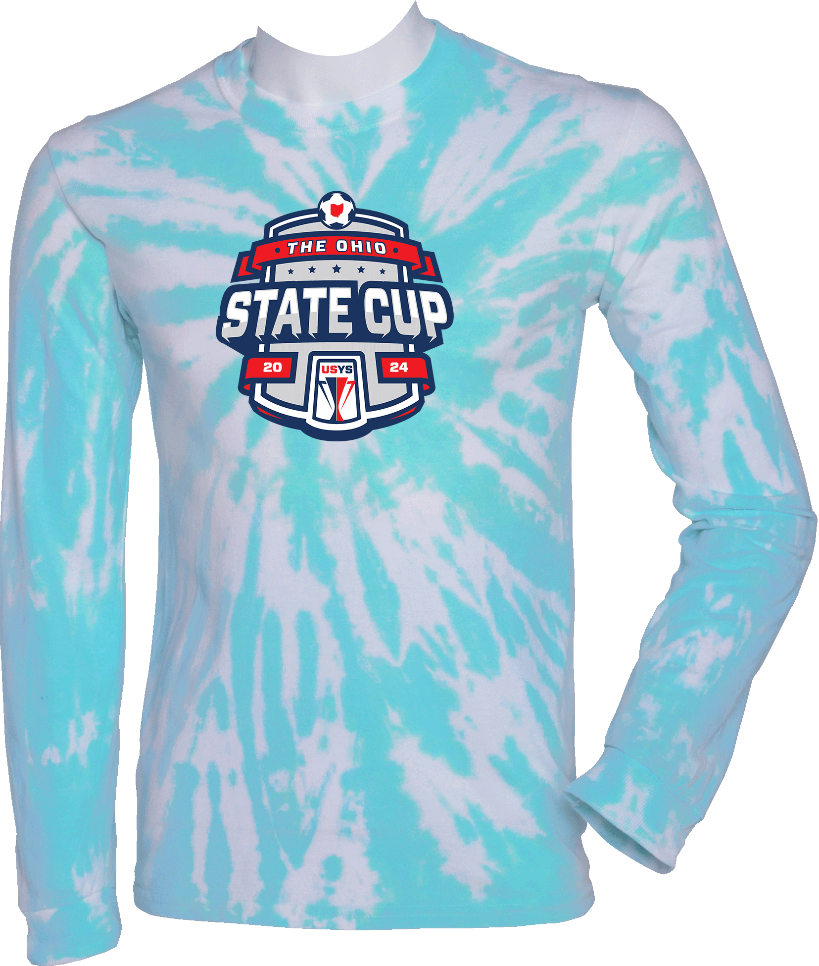 Tie-Dye Long Sleeves - 2024 USYS OH State Cup