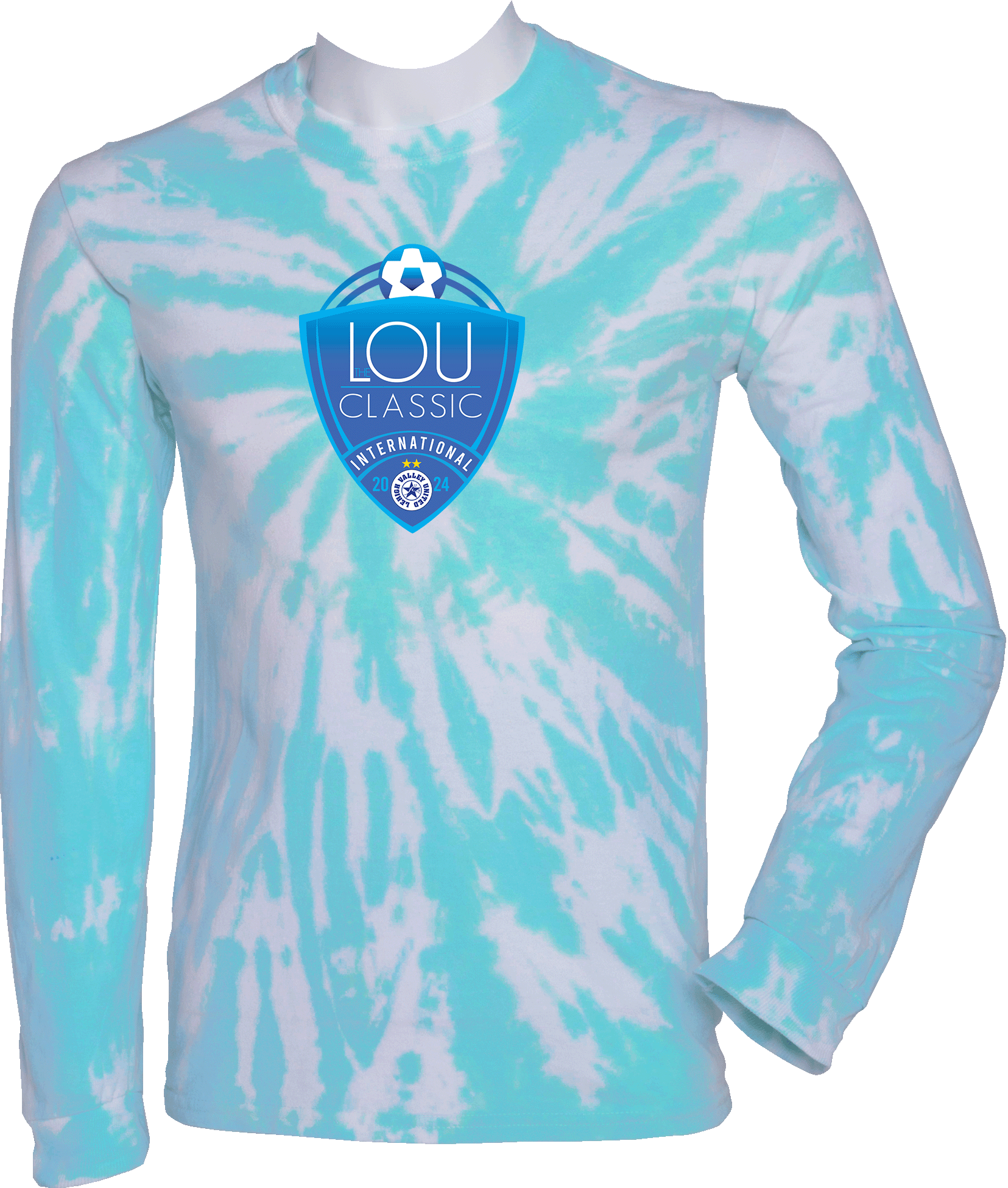 Tie-Dye Long Sleeves - 2024 The Lou Ramos International Classic - Blue