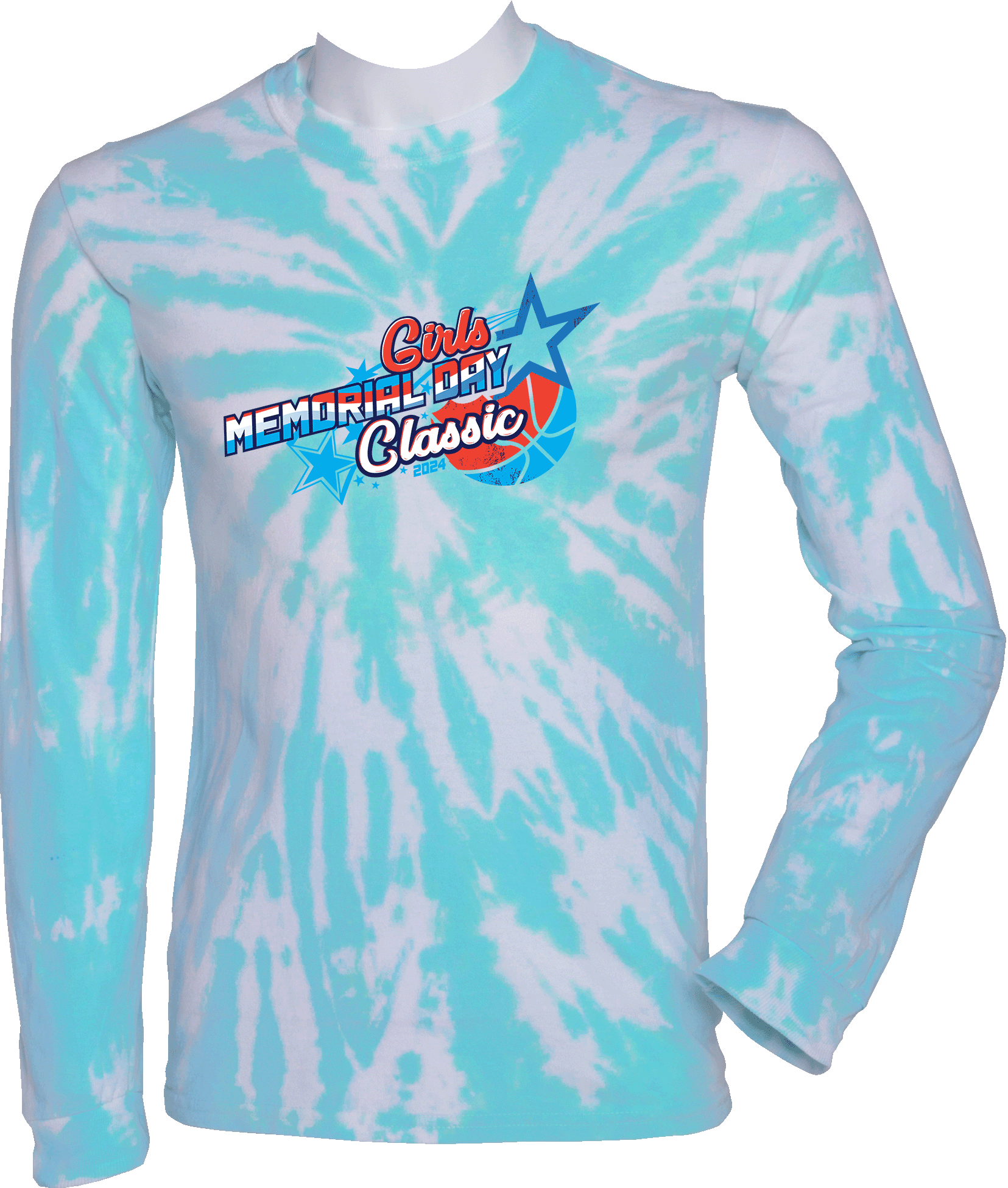 Tie-Dye Long Sleeves - 2024 Girls Memorial Day Classic