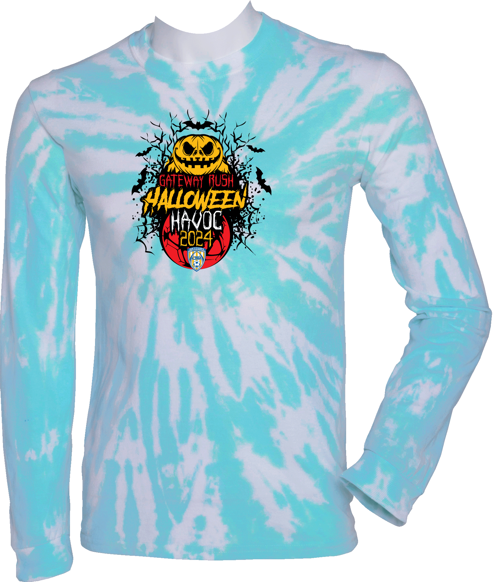 Tie-Dye Long Sleeves - 2024 Gateway Rush Halloween Havoc