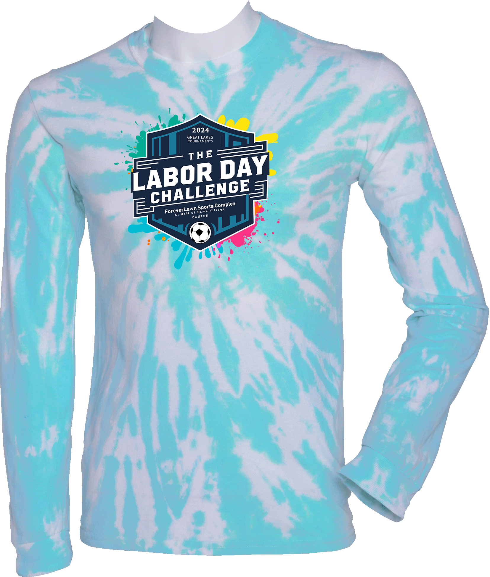 Tie-Dye Long Sleeves - 2024 Great Lakes Labor Day Challenge